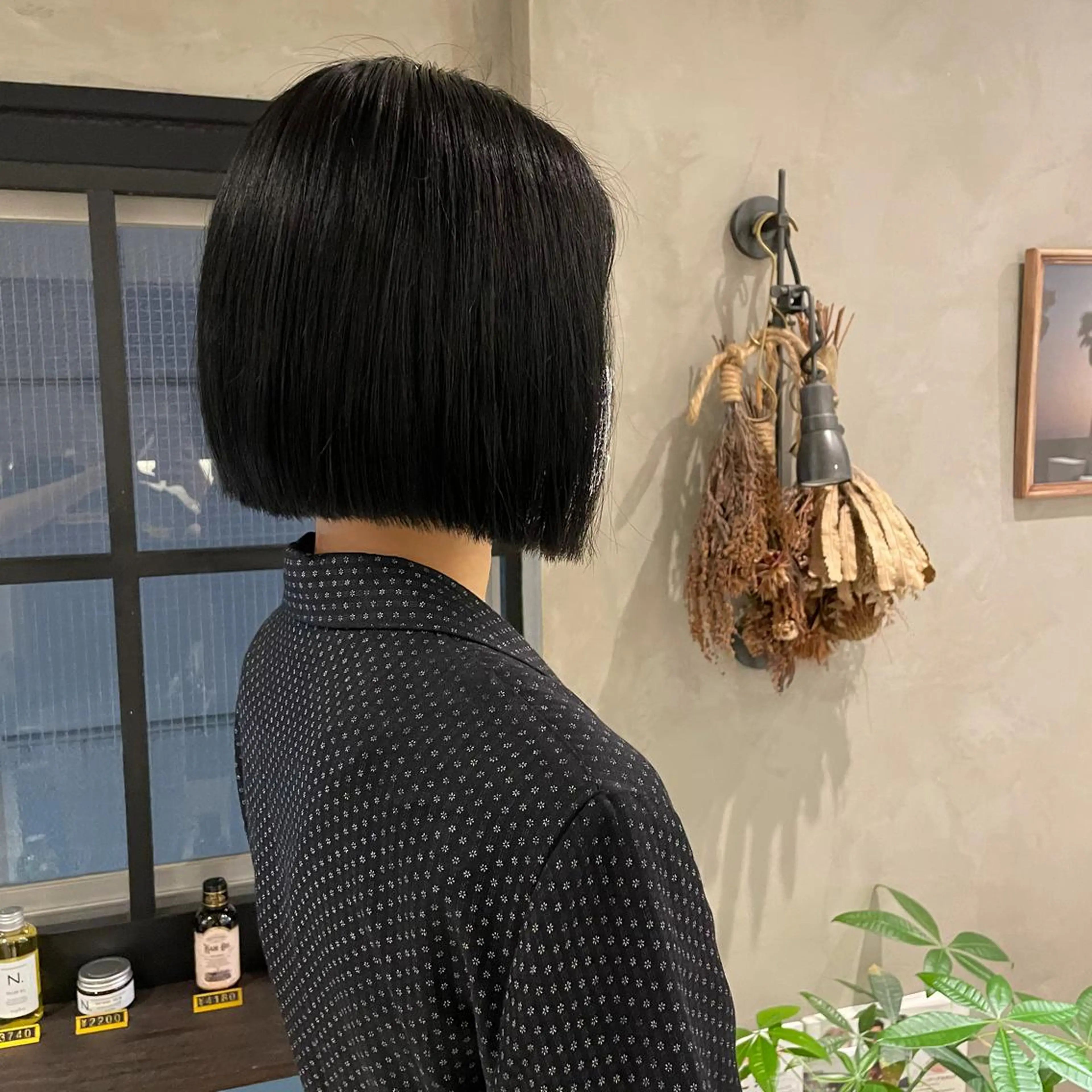 ショート カラー 切りっぱなしボブ ボブ 髪質改善 RAF TOKYO所属・10月限定モニター 髪質改善美髪矯正のヘアスタイル