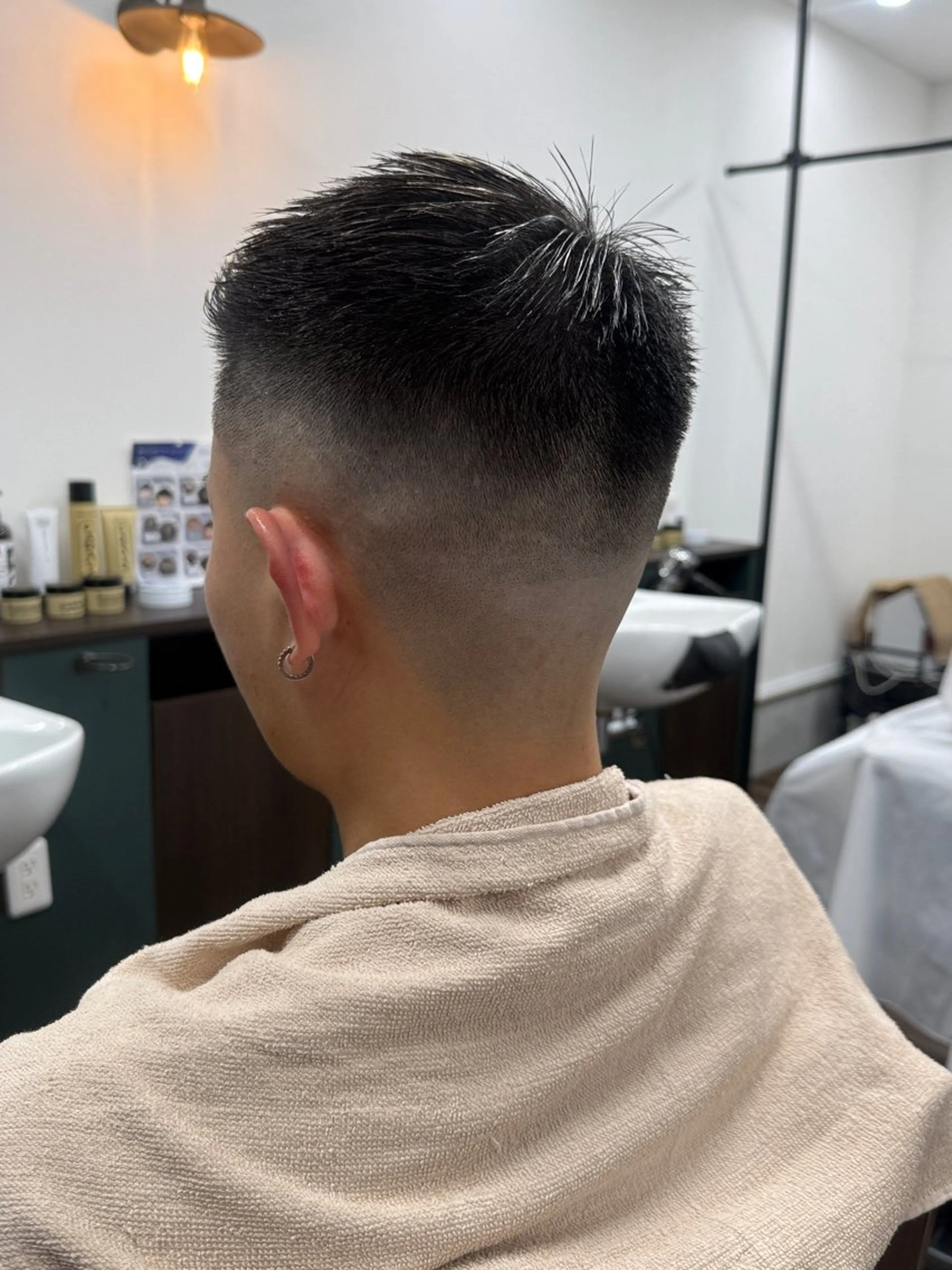 ショート バーバースタイルズ町田所属・上村 剛志のヘアスタイル