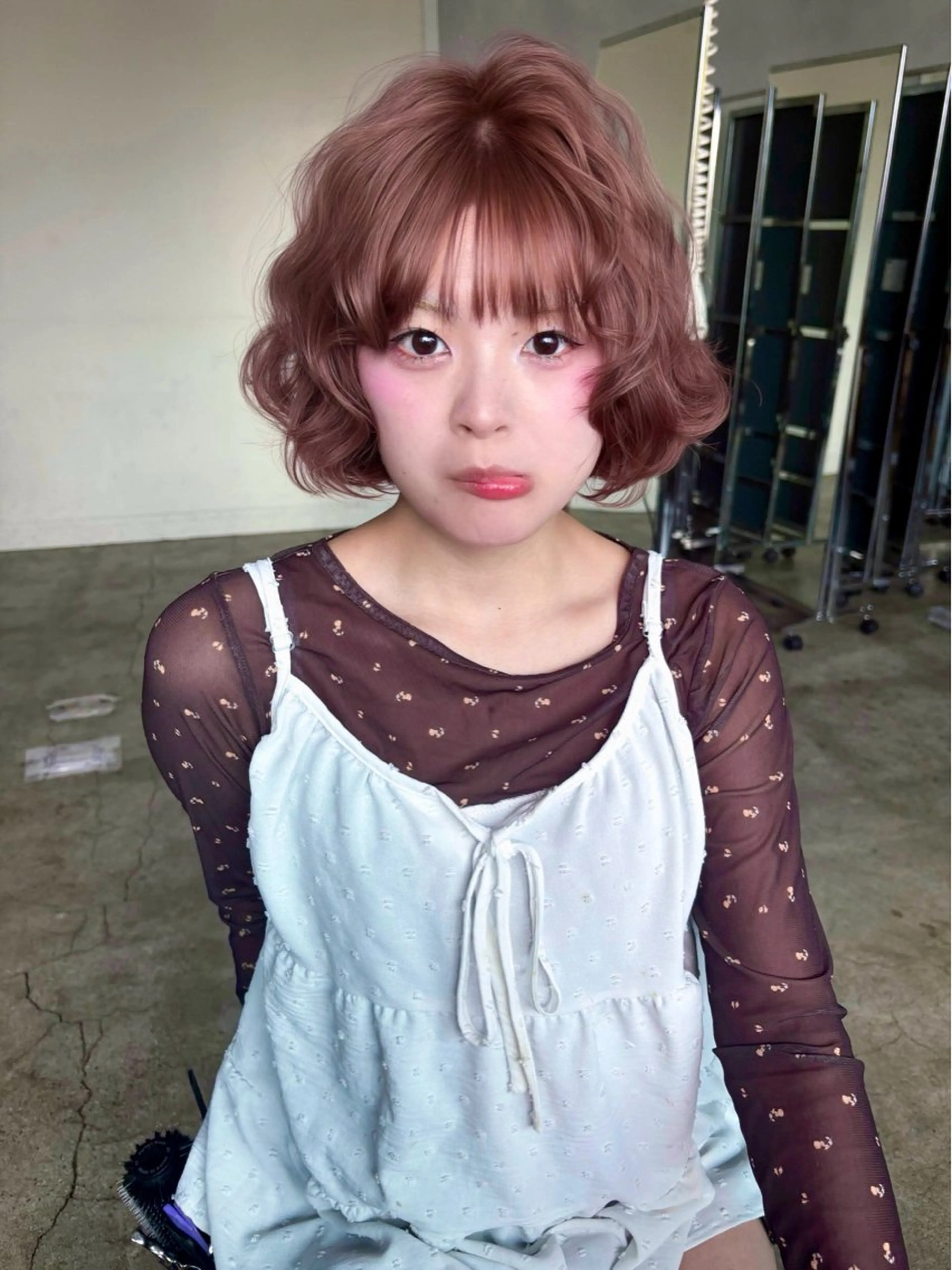 パーマ パーマ そ にのヘアスタイル