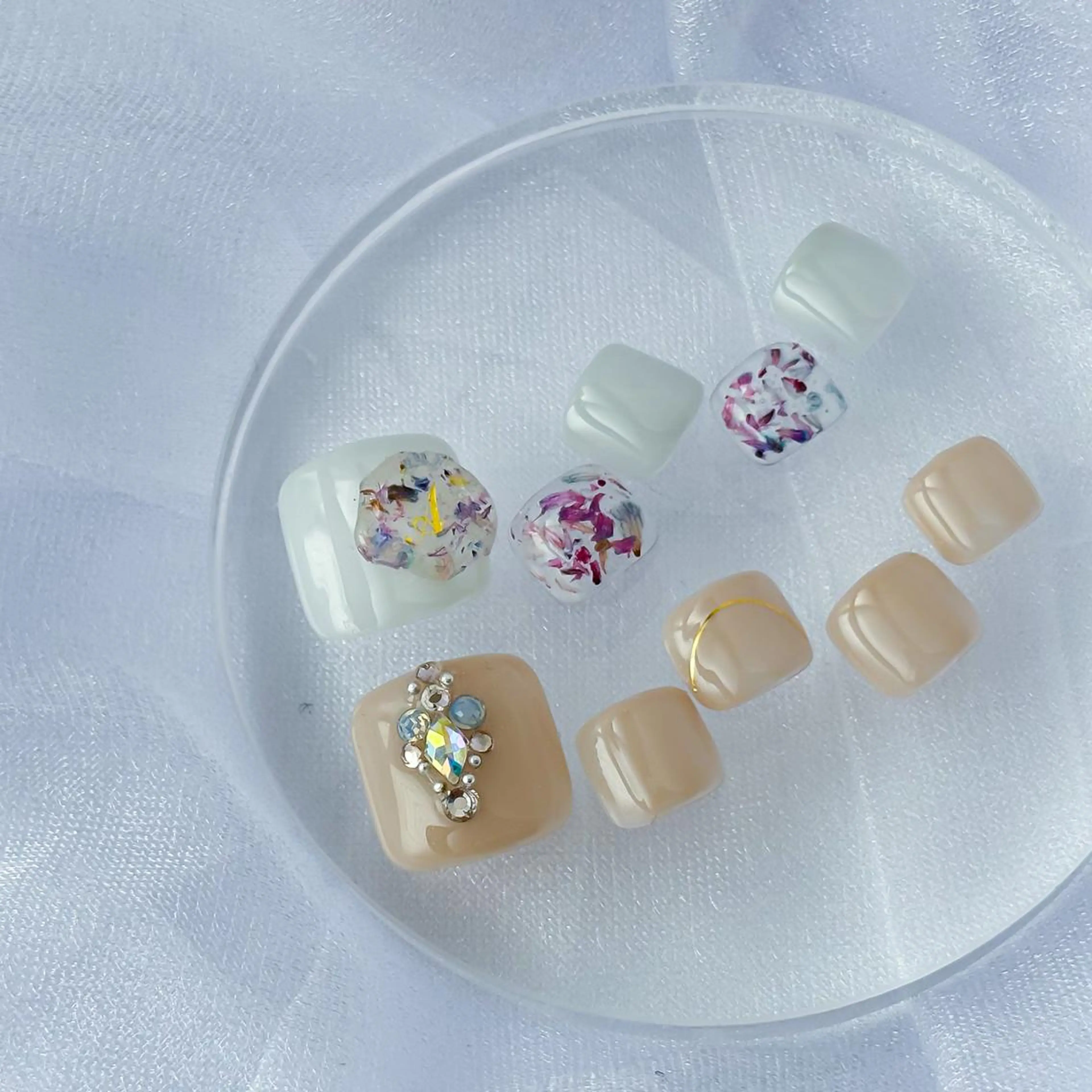 ネイル アートネイル ストーンネイル ryu seiのネイルデザイン