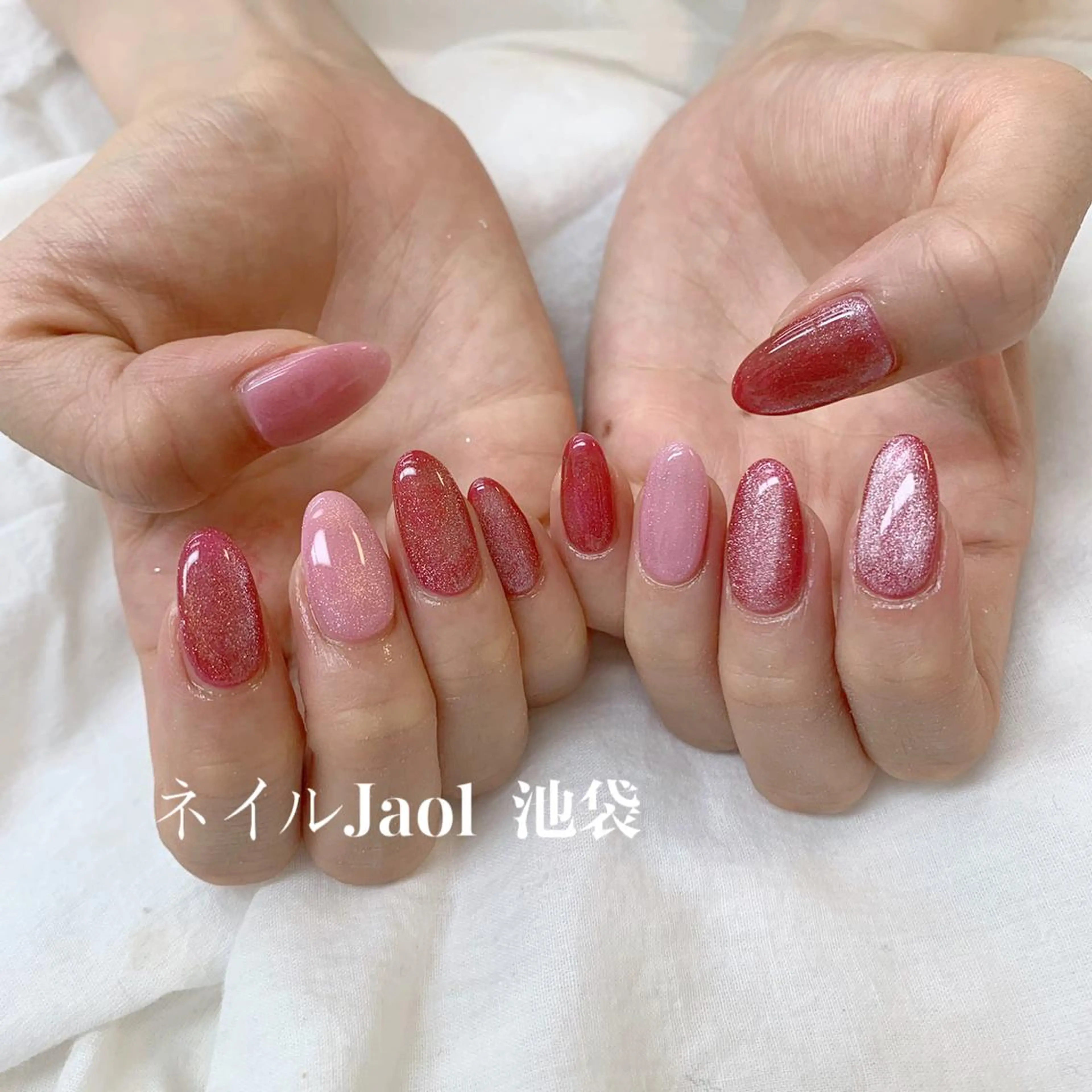 ミディアム nail jaol池袋店所属・ネイルJaol 池袋のネイルデザイン
