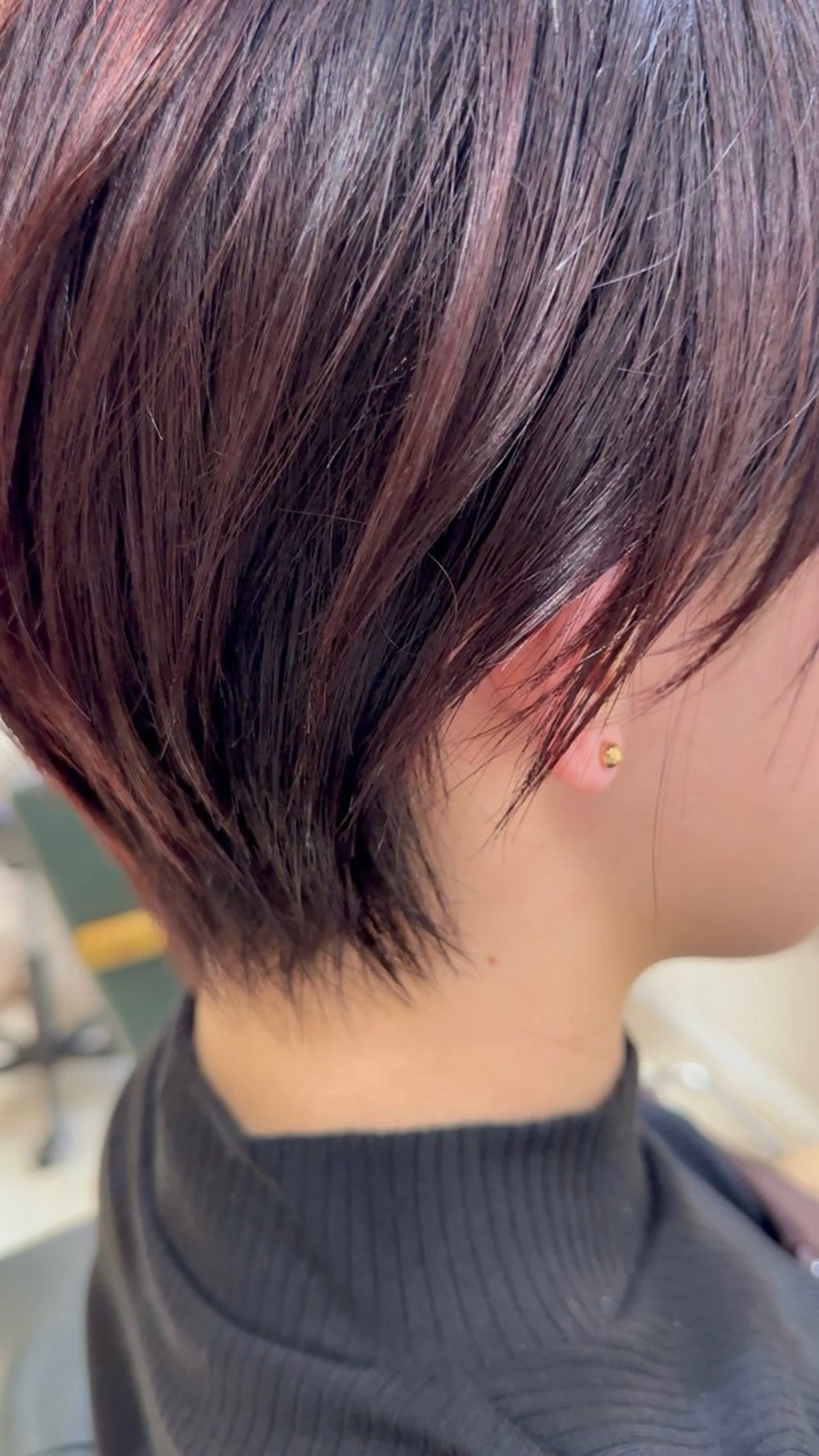 ショート 丸みショート ショートヘア ヘアーレスキューカプラ所属・坂 直樹のヘアスタイル