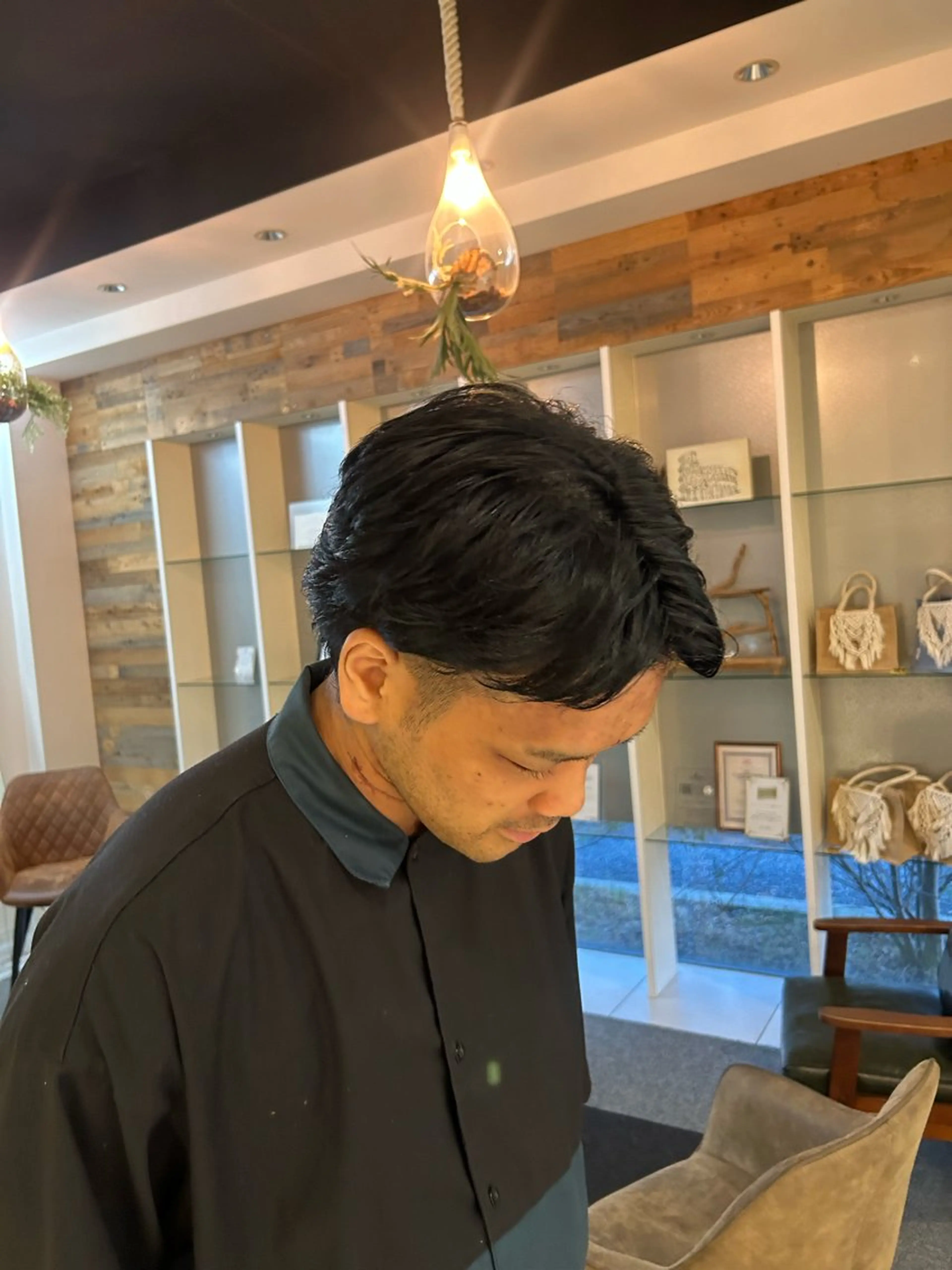 カラー メンズ 髪質改善/ストレート パーマ長久手/ひかるのヘアスタイル