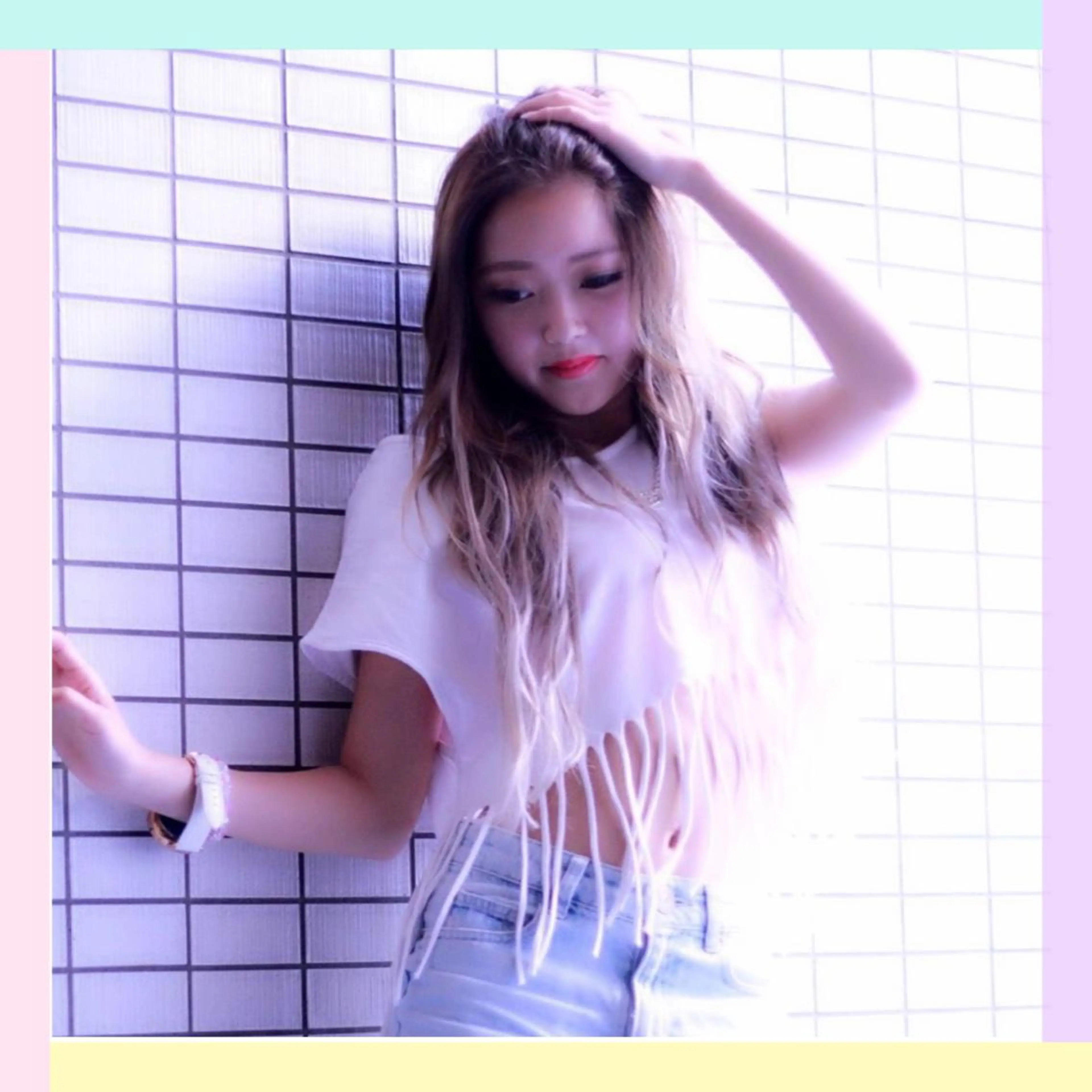 【🤍60分でロングヘアに】︎最高級人毛シールエクステ40本 エクステカット込みの写真