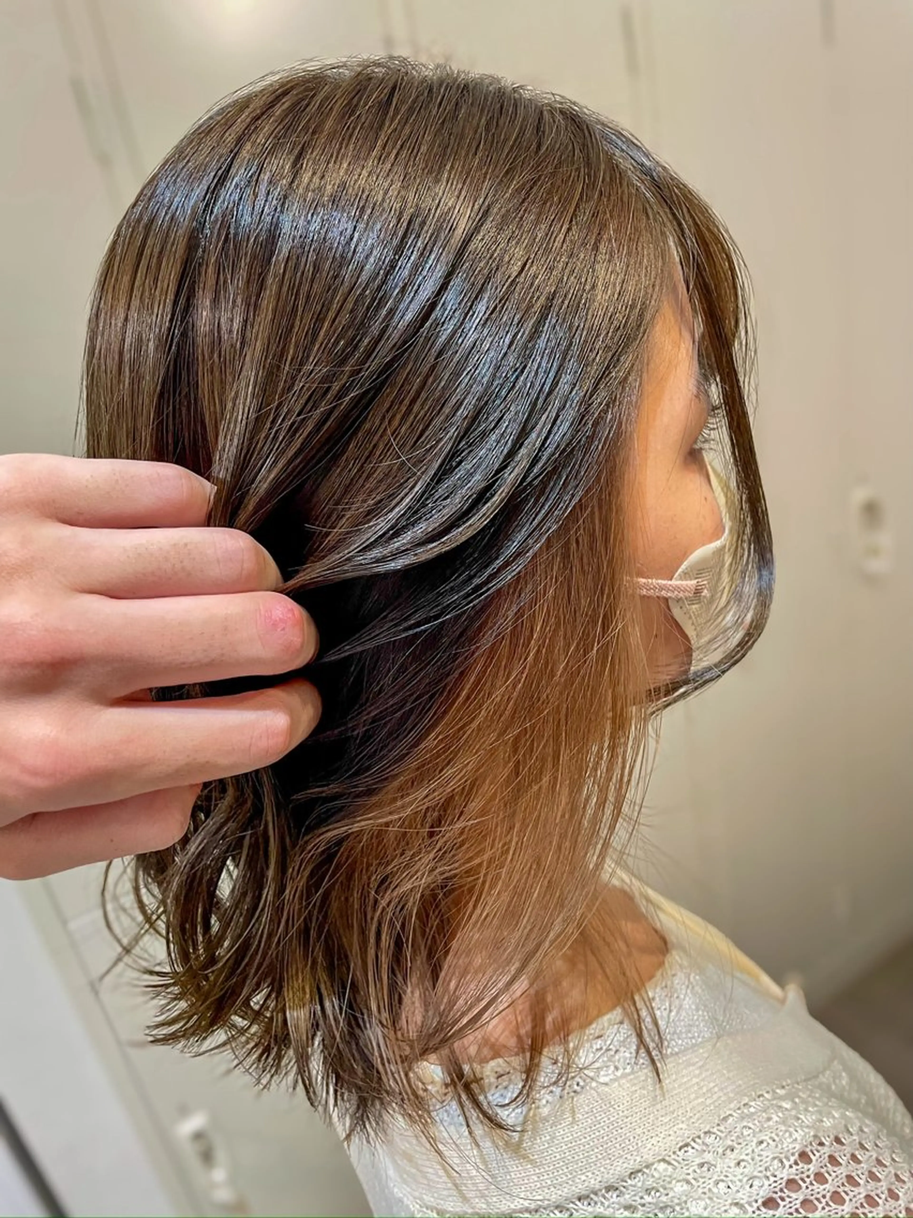 カラー カット ヘアカラー トリートメント ROCCA hair Manamiのヘアスタイル