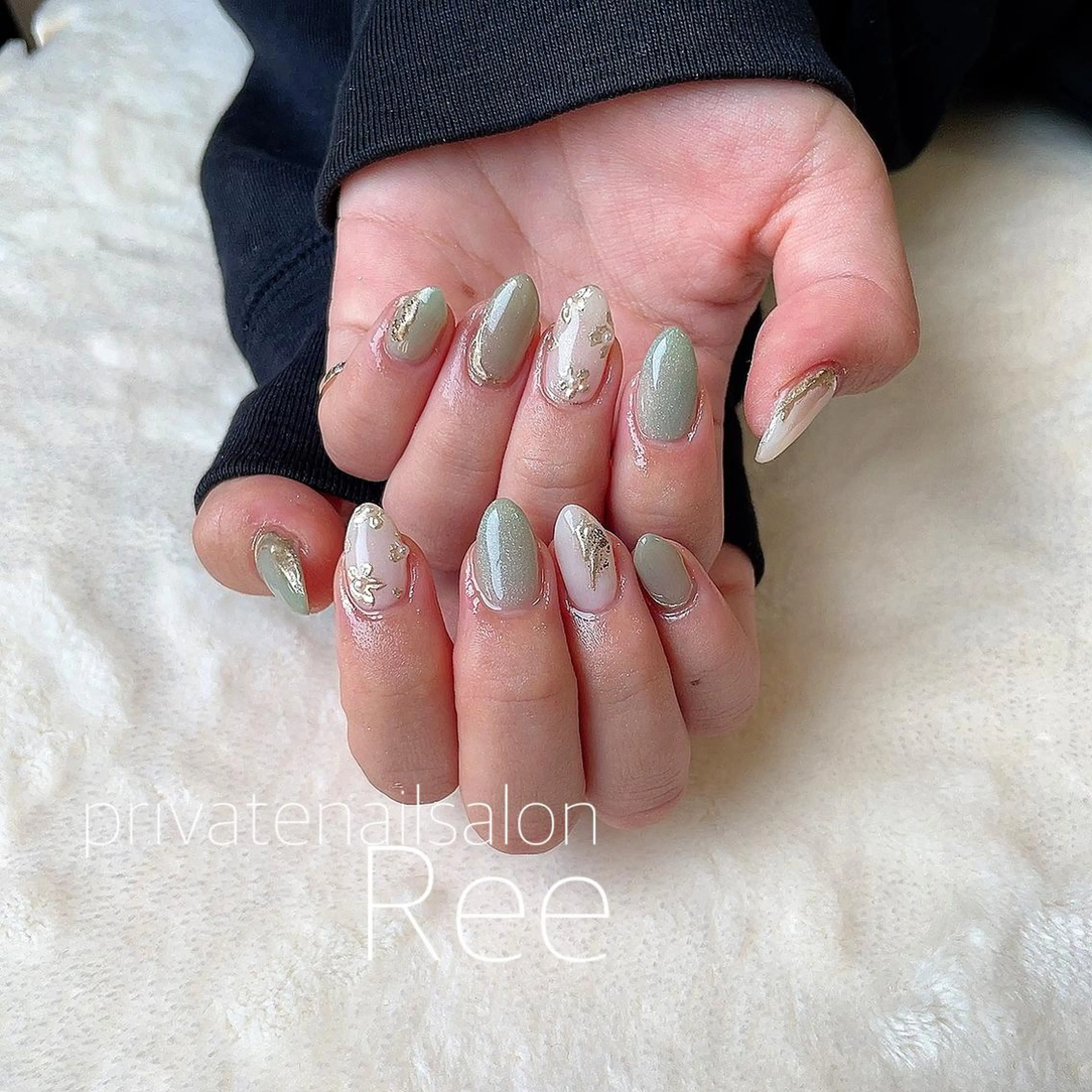 ネイル 知花 梨花のネイルデザイン