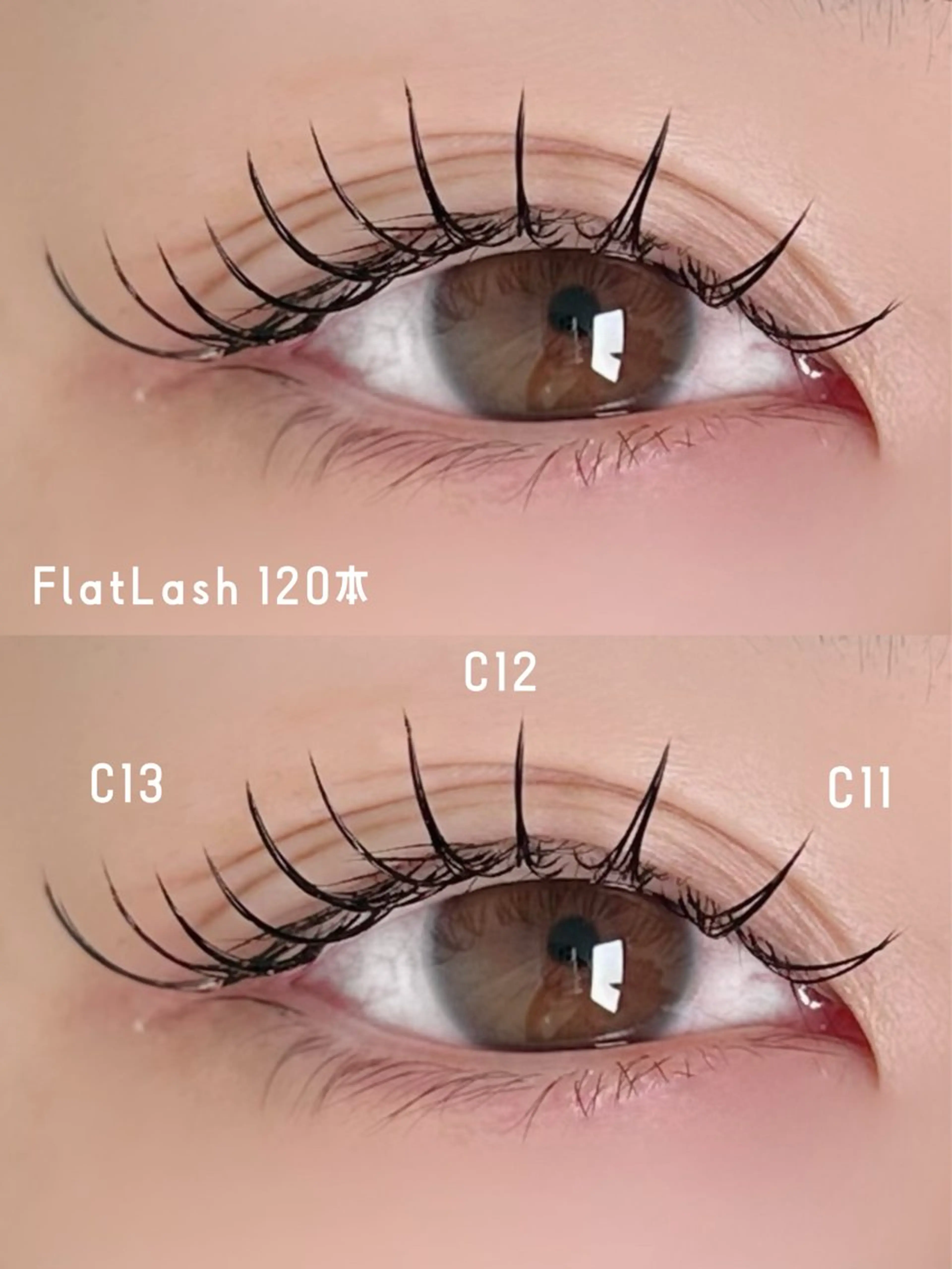 マツエク・マツパ muse Yuiのマツエク・マツパデザイン