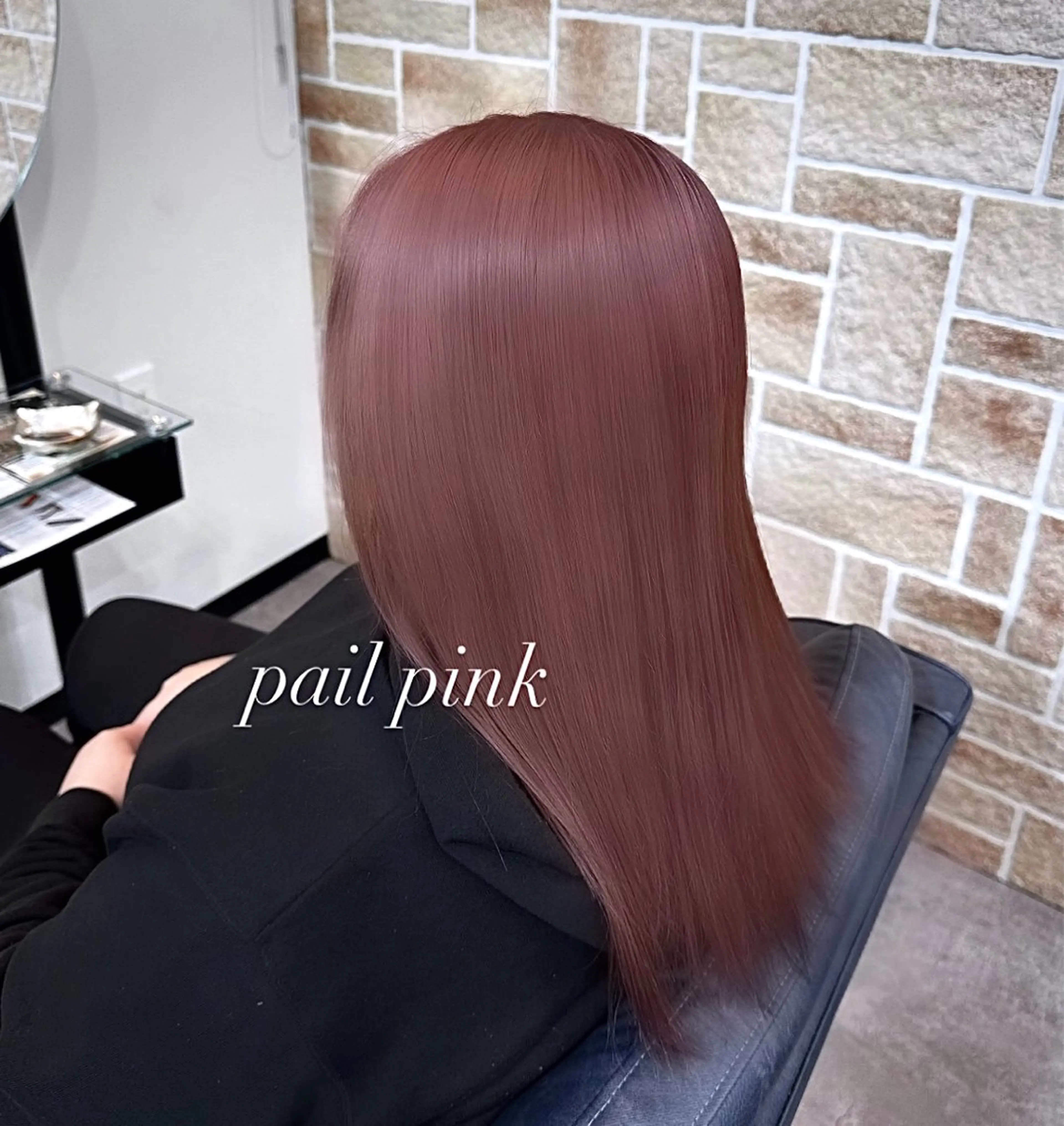 セミロング カラー ベージュカラー ブリーチ ピンクカラー ヘアカラー ✂︎メンズカット/ 透明感カラー/竜希のヘアスタイル