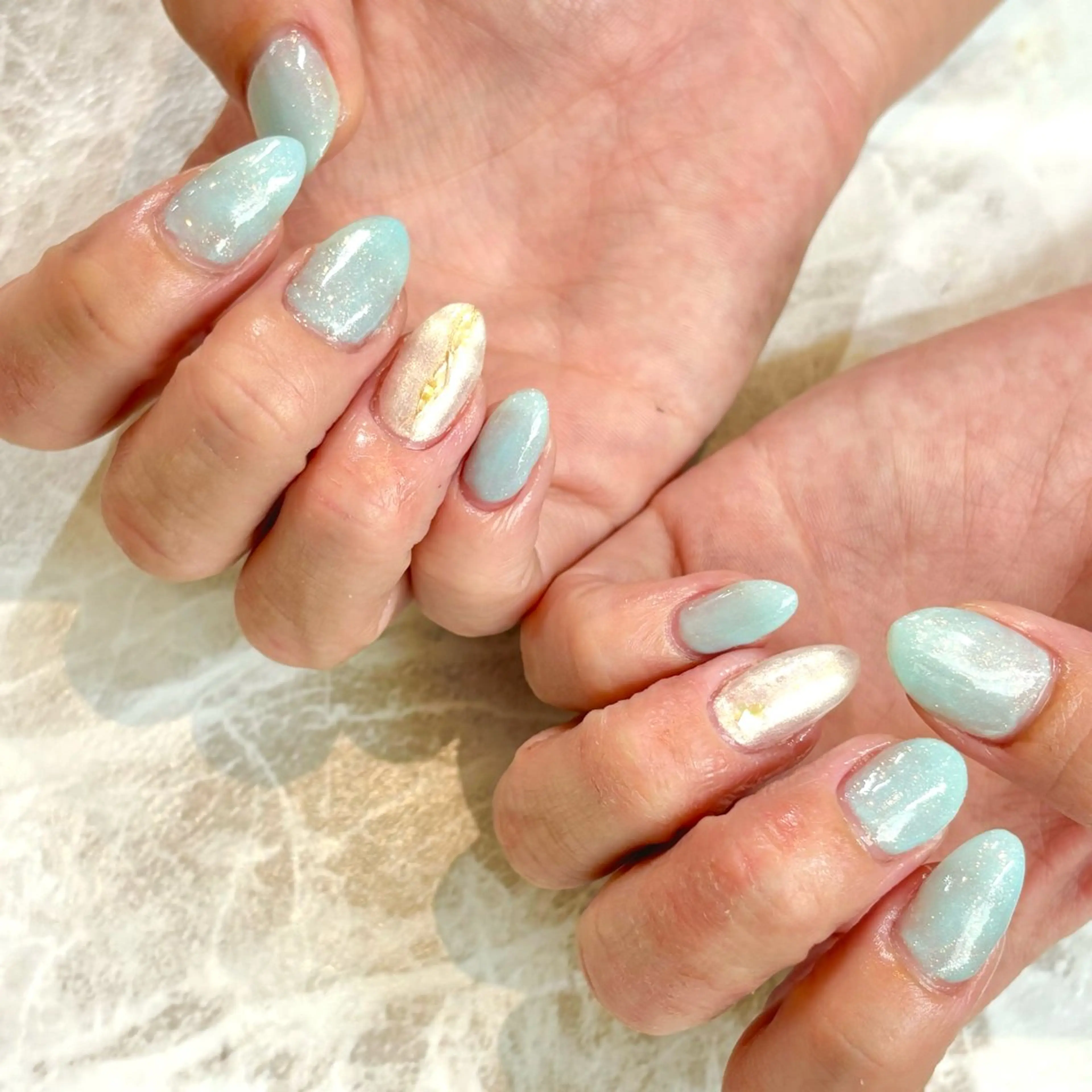ネイル ラメ(グリッター) SEPT NAIL こばやしのネイルデザイン
