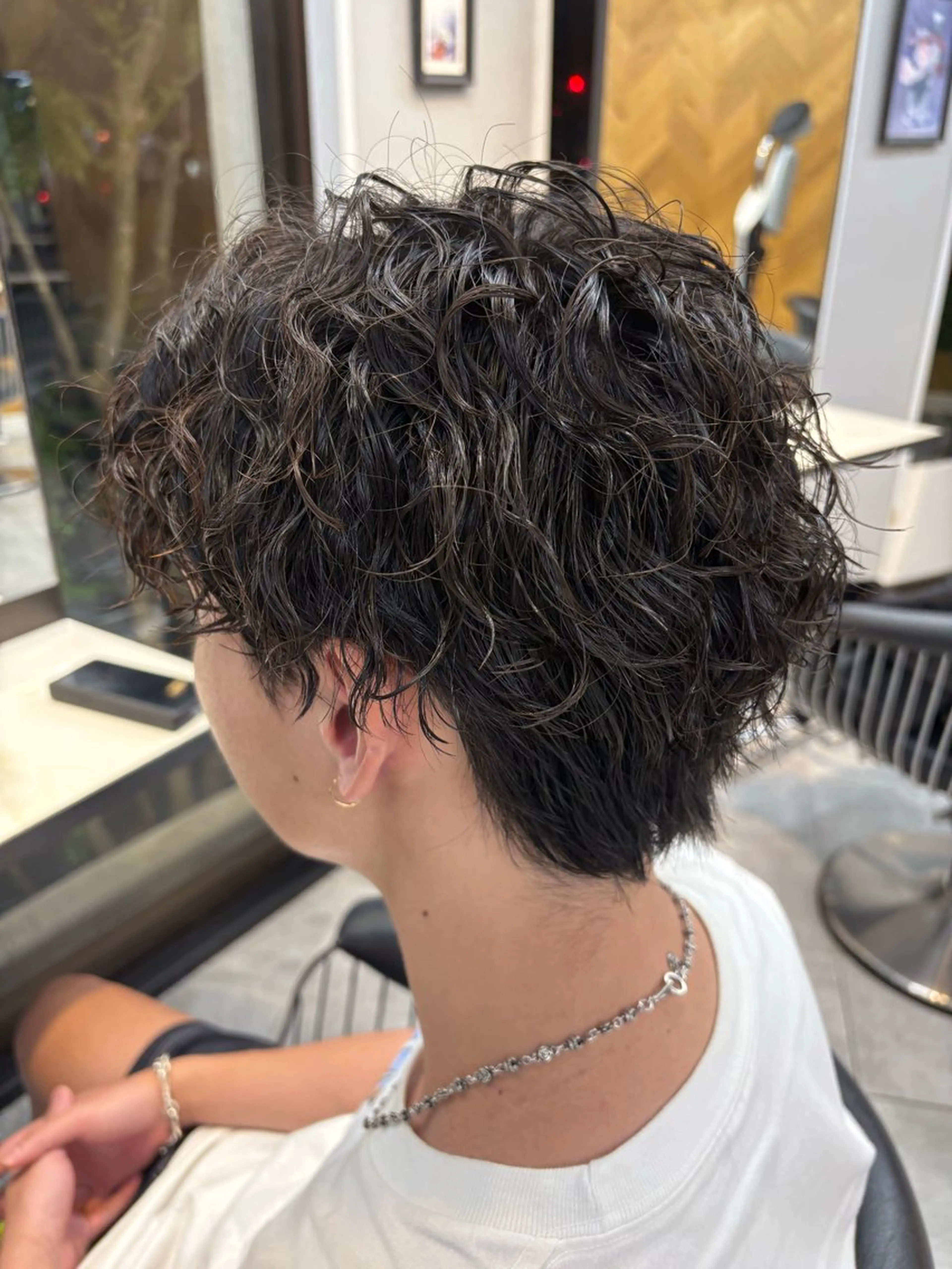 パーマ メンズ たまプラーザ/駅近/ CASA/前田 朋輝のヘアスタイル