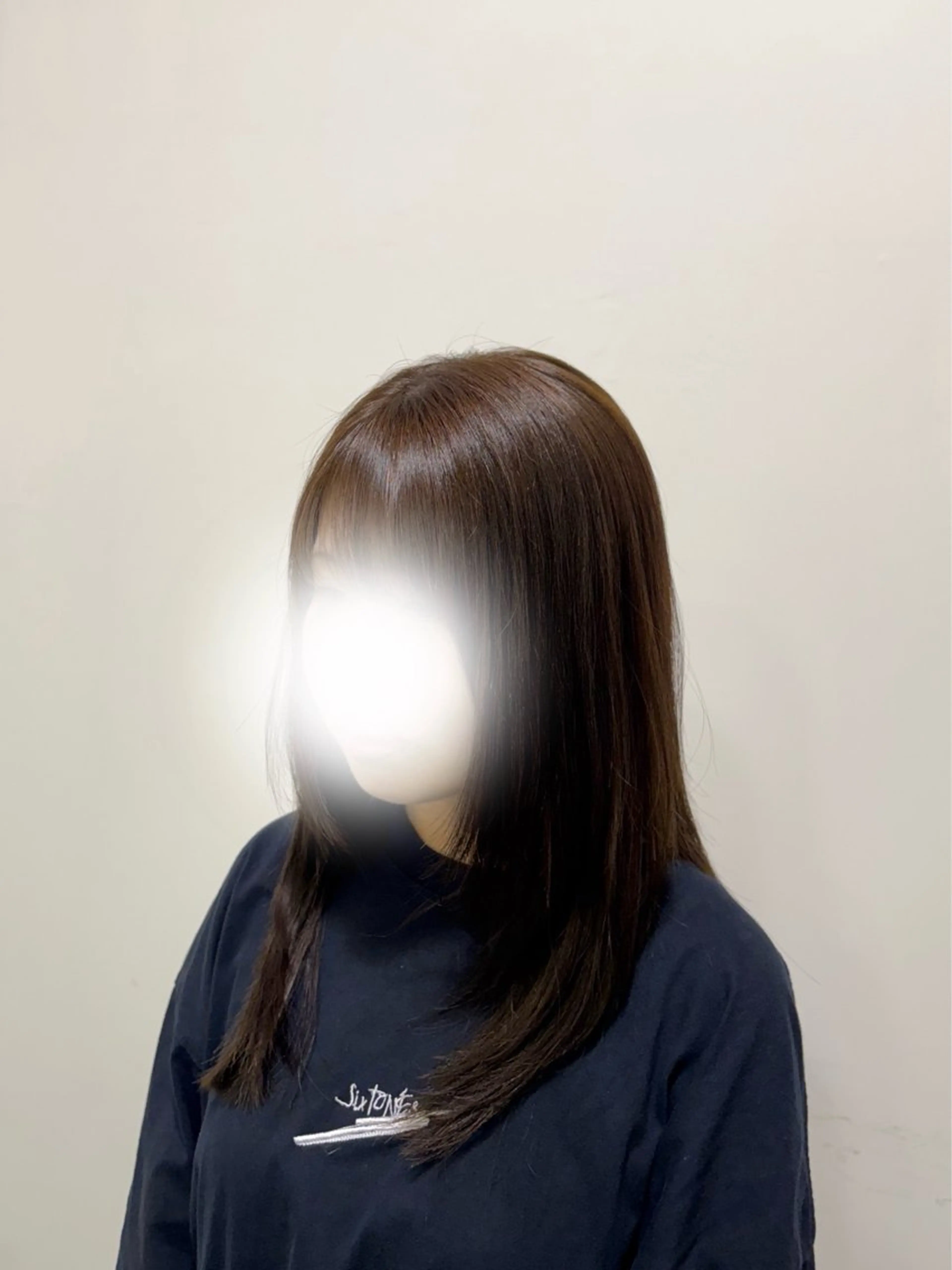 ロング カラー 豊川/Facil/ スズキサクラのヘアスタイル