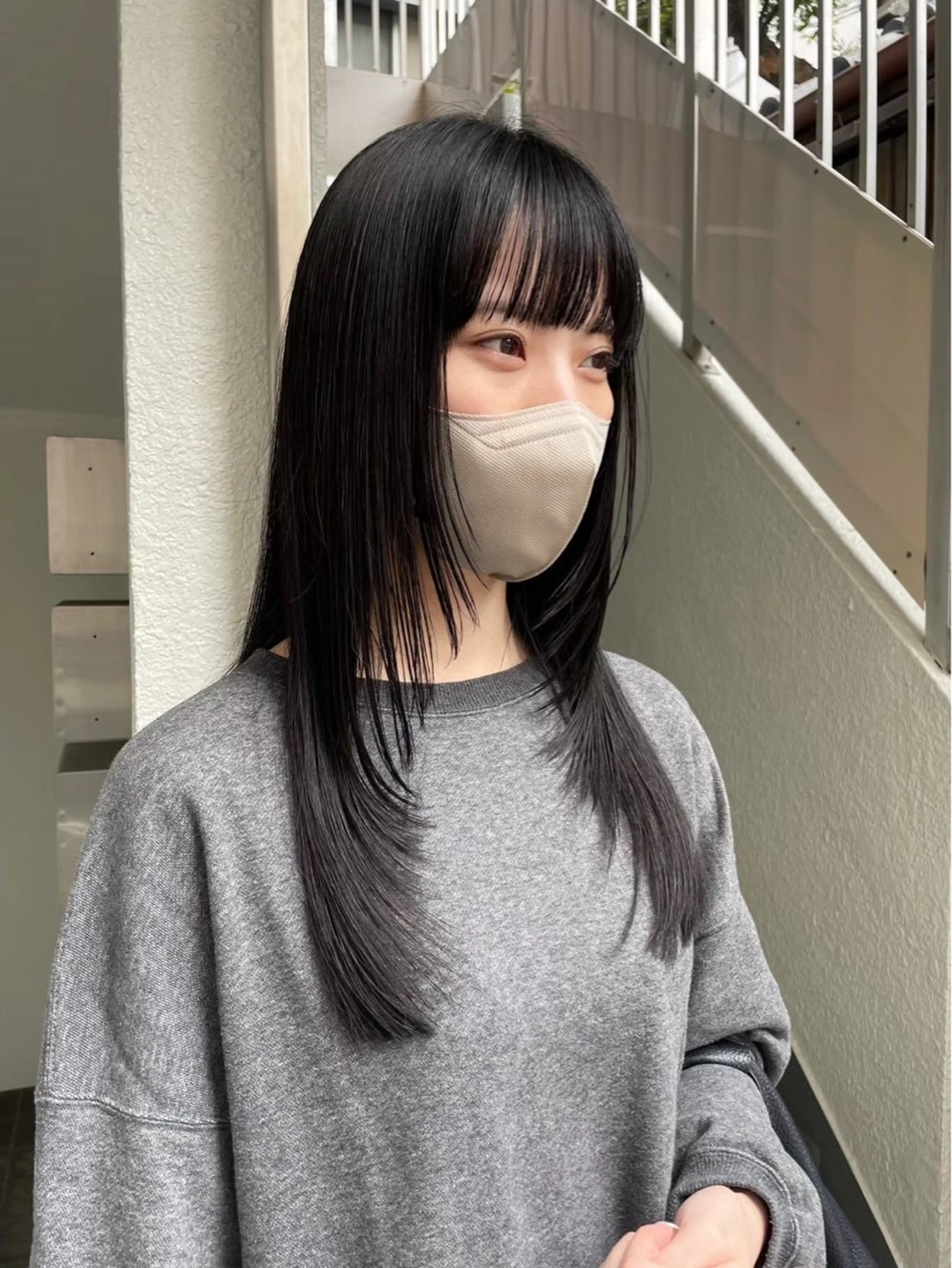 ロング トリートメント ヘアカラー レイヤーカット‎🤍 /ともえ🤎🧸のヘアスタイル