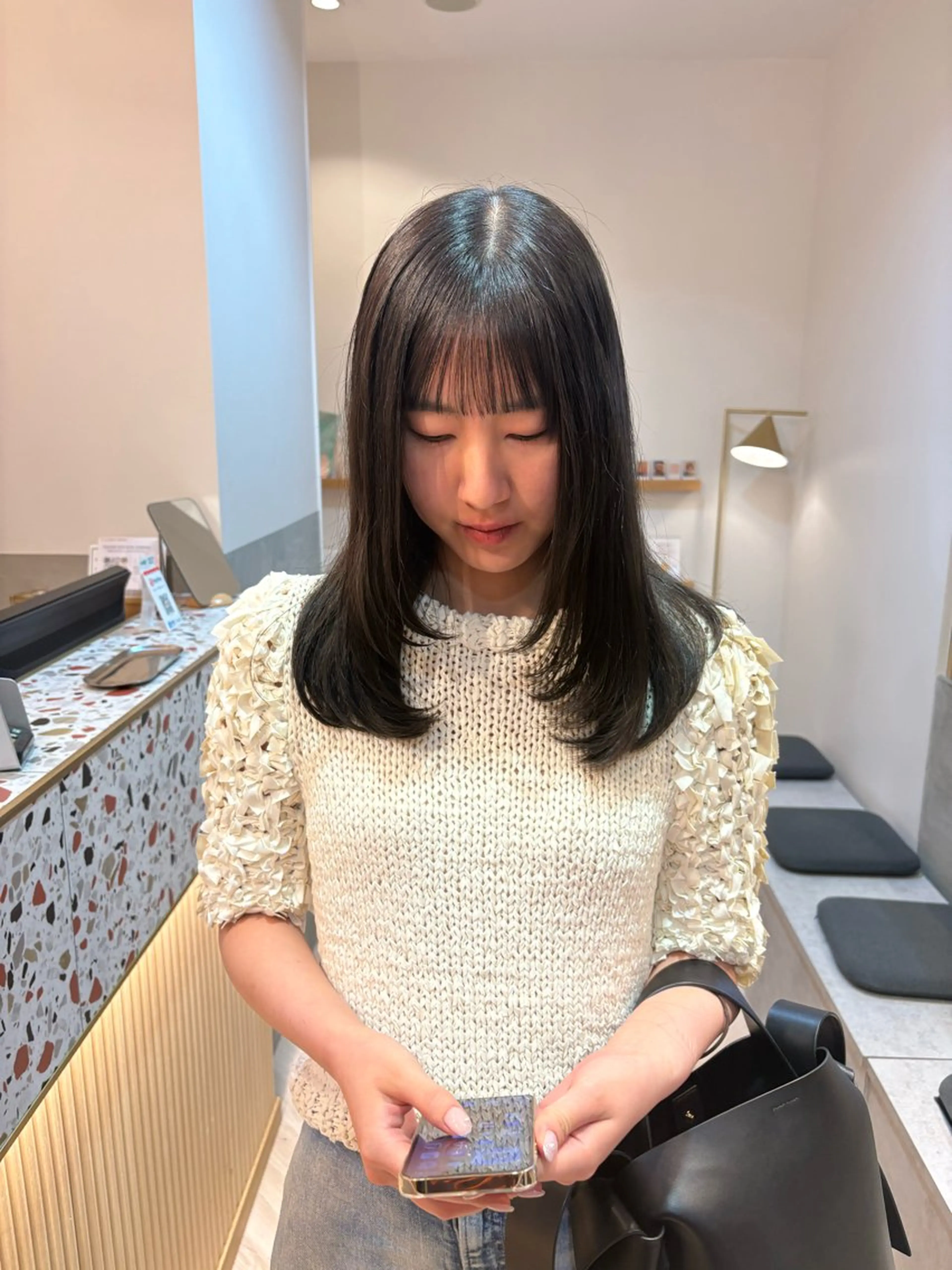 ロング 似合わせ/ベージュ /レイヤー/りほ🤍のヘアスタイル