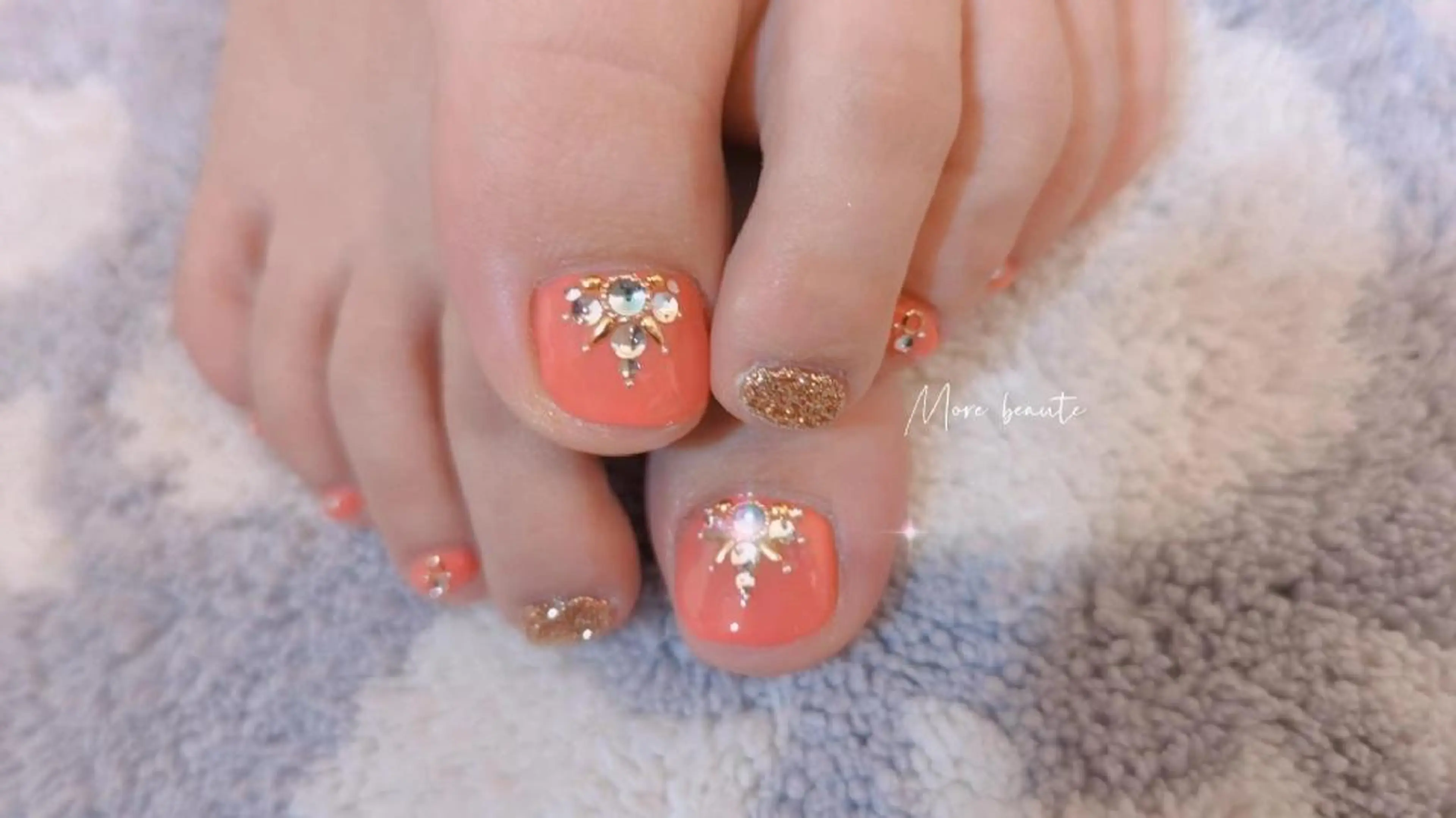 ネイル フットネイル I LOVE ME  NAIL.｡.:*♡のネイルデザイン