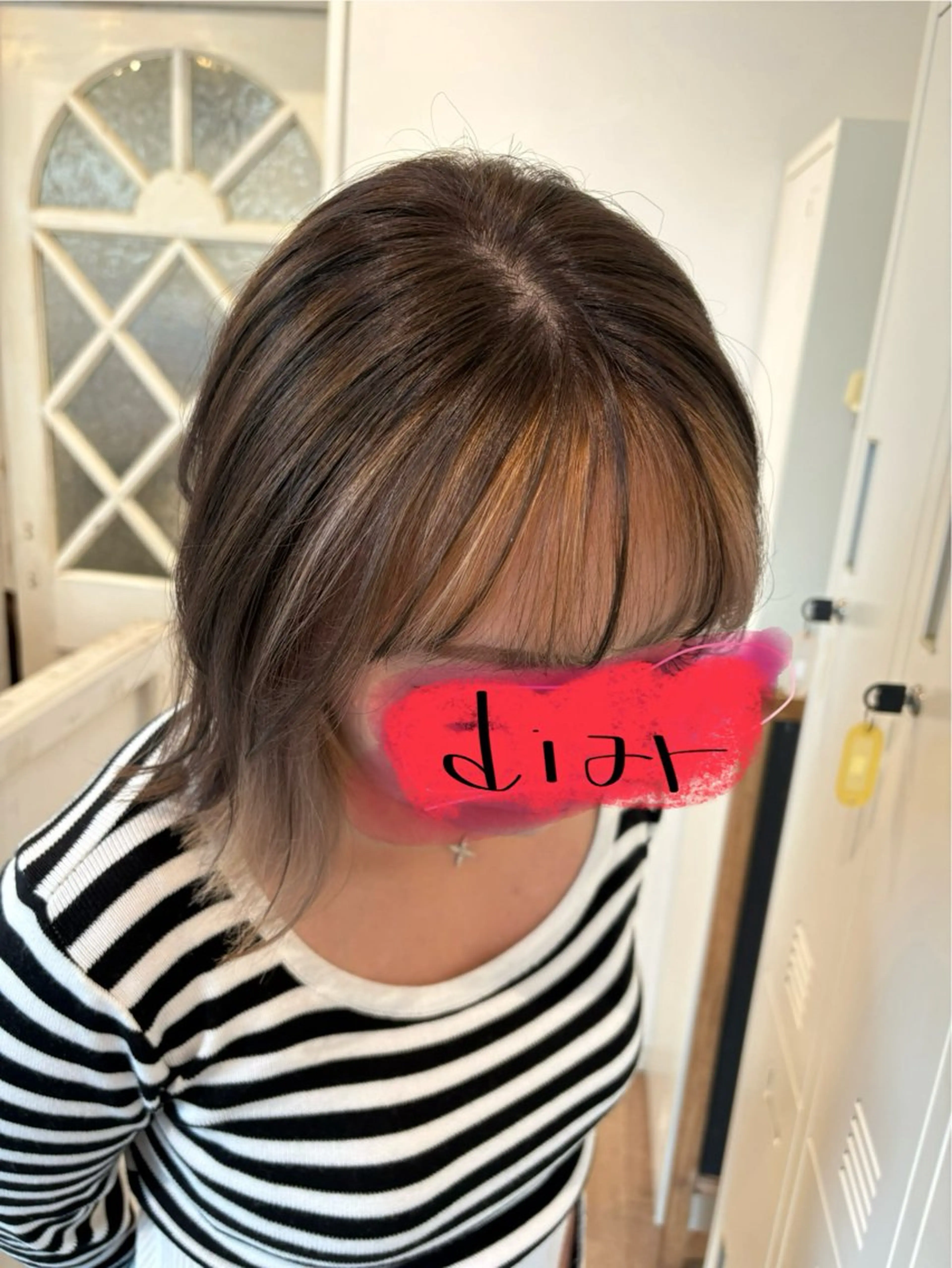 ショート カット ヘアカラー トリートメント diarスタイリスト 山田のヘアスタイル