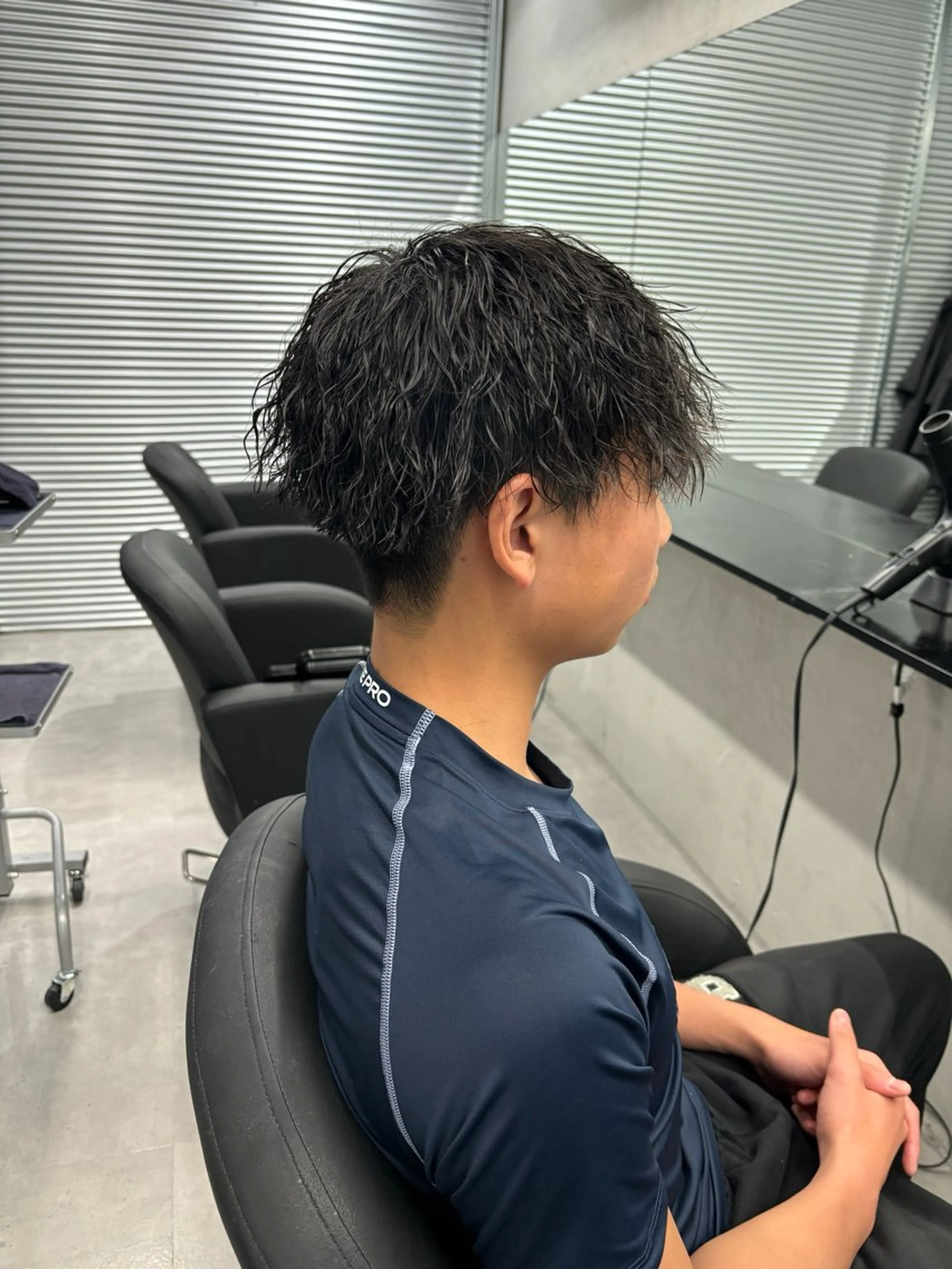 ショート メンズ/柏/パーマ/ チハヤのヘアスタイル