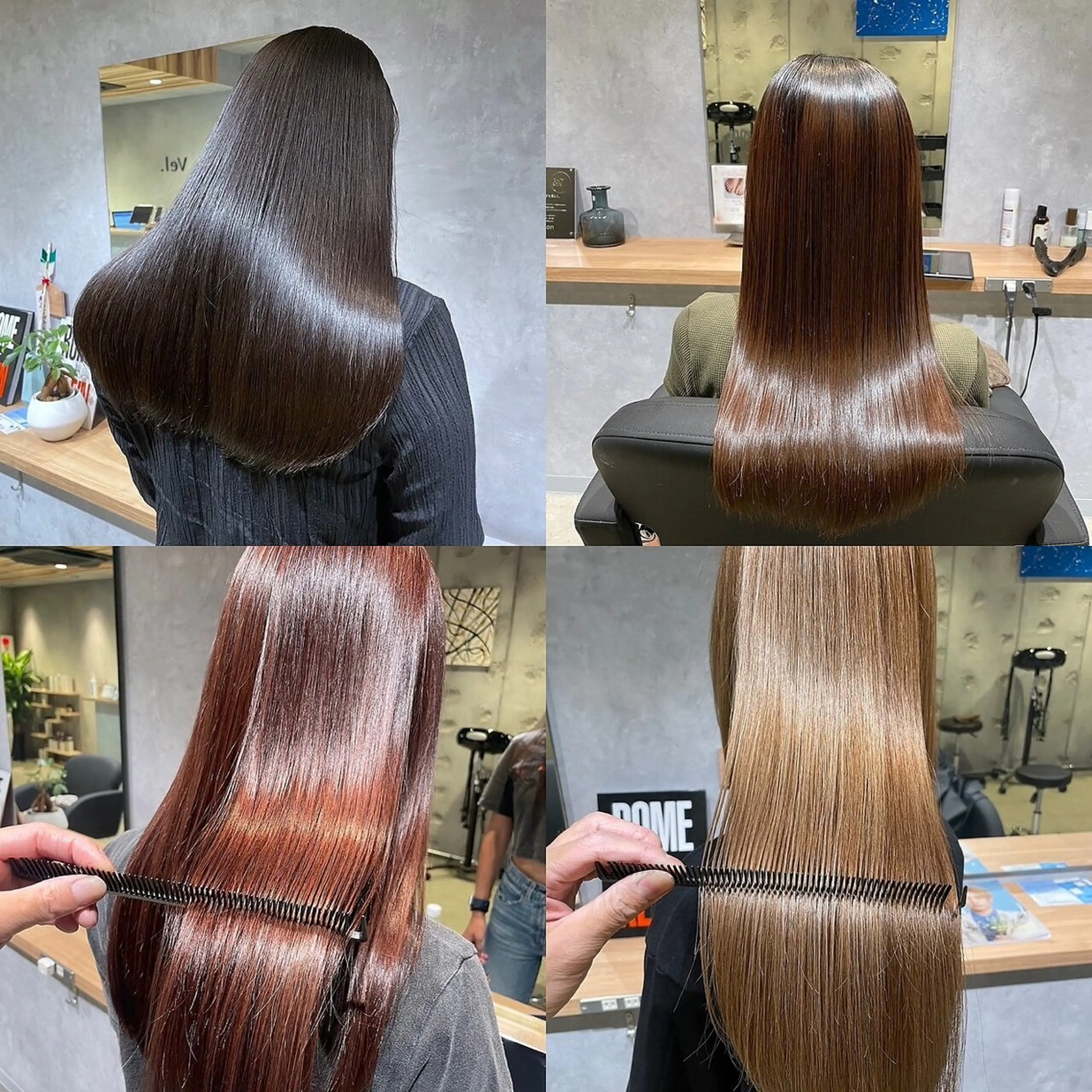 営業後特別価格‼️集中ケア✨ダメージが気になるかたへ✨透明感カラー+4stepトリートメント🌟の写真