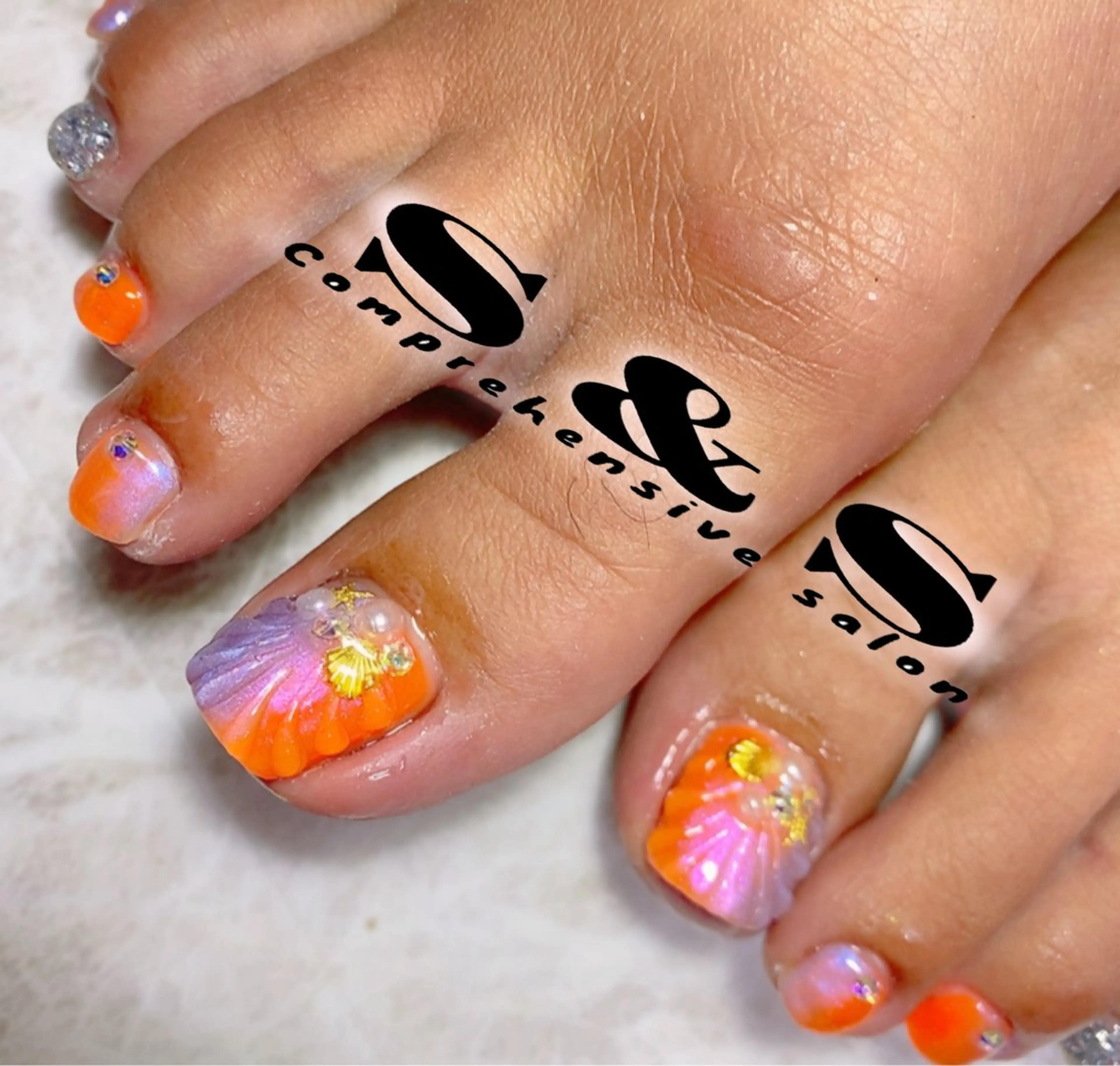 ネイル 長さ出し メンズネイル 持ち込み スカルプネイル S&S 村田小百合のネイルデザイン