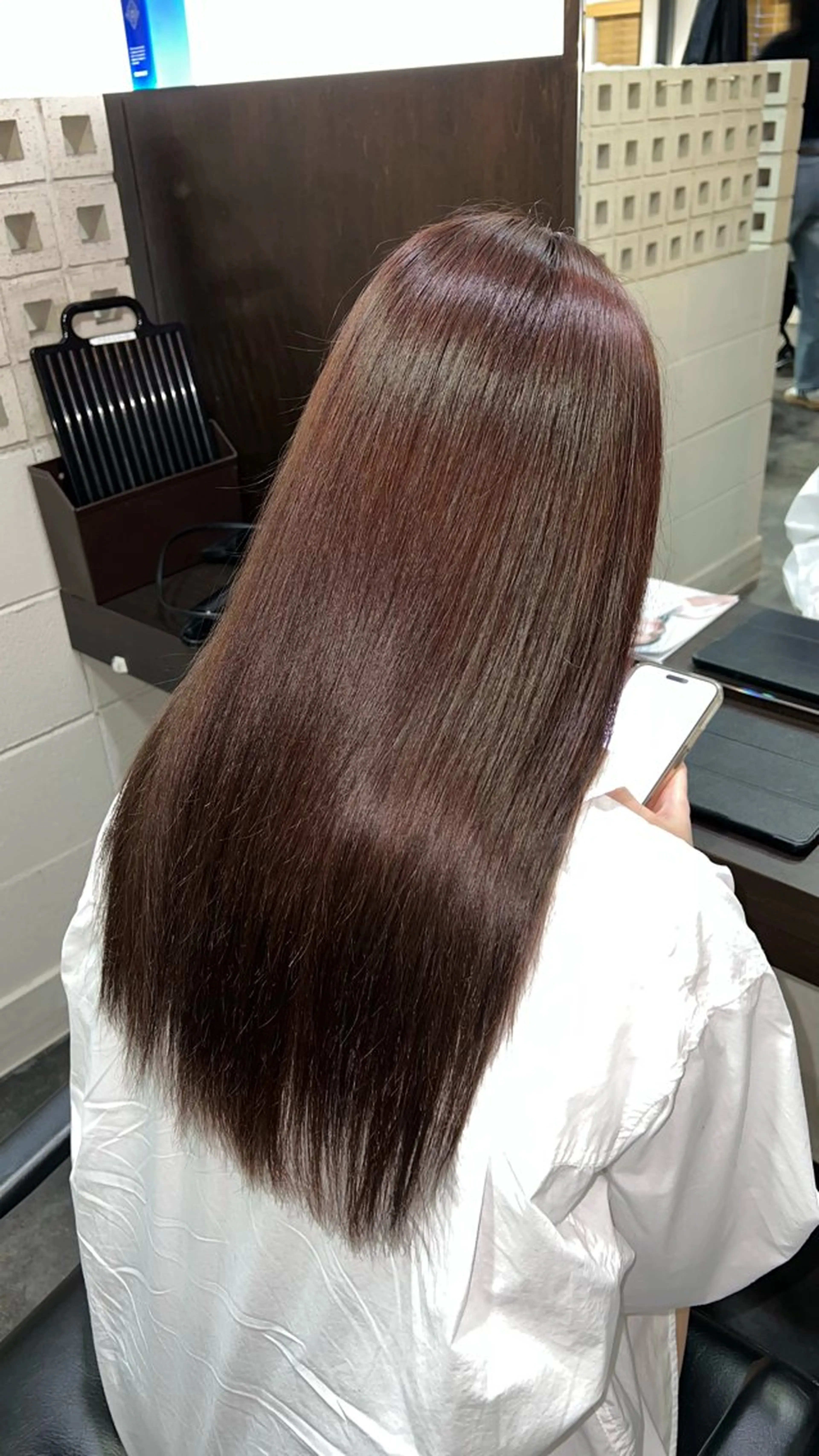 ロング 西村 美月のヘアスタイル