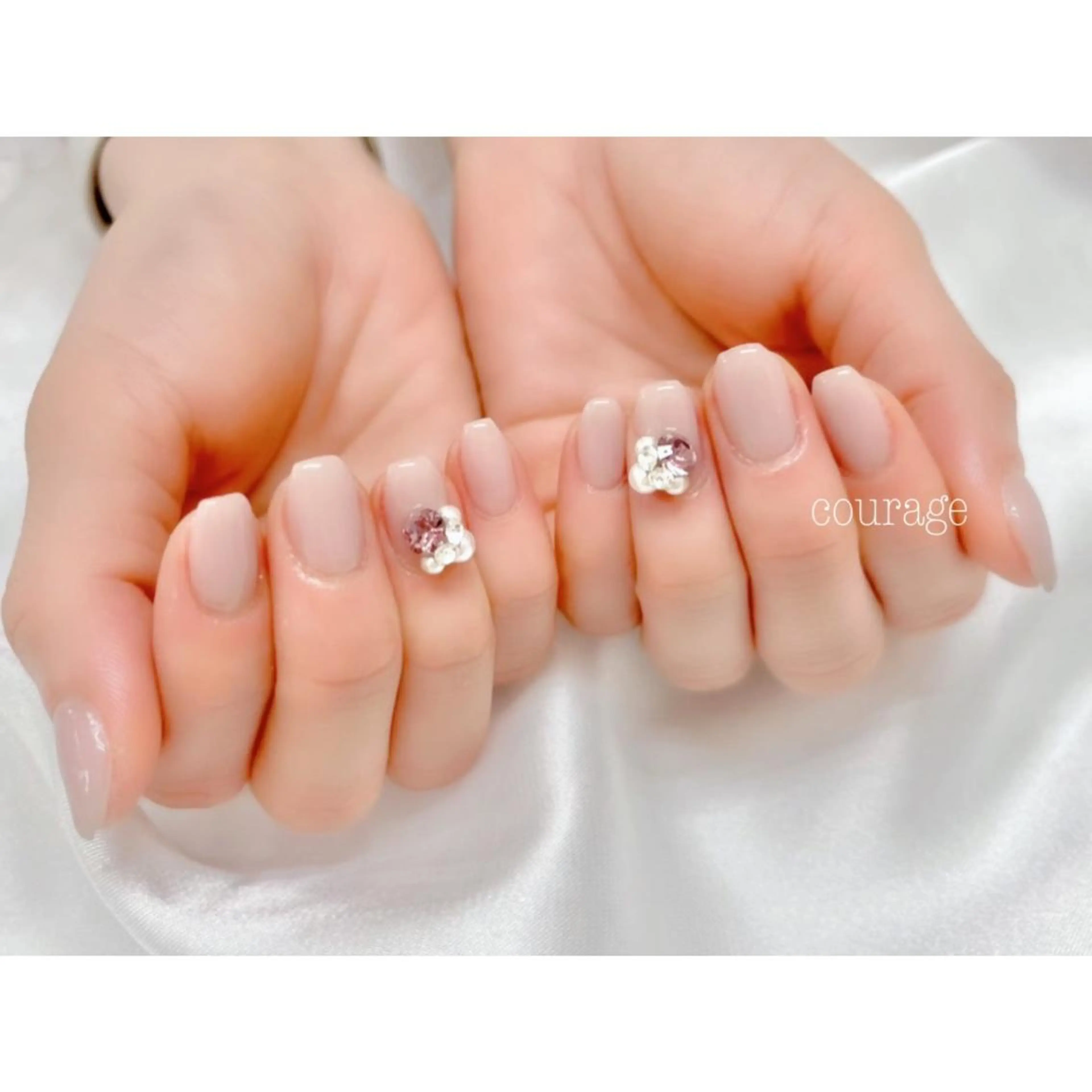 ネイル ワンカラーネイル ハンドネイル ネイルサロンcourage所属・ネイルサロン courageのネイルデザイン