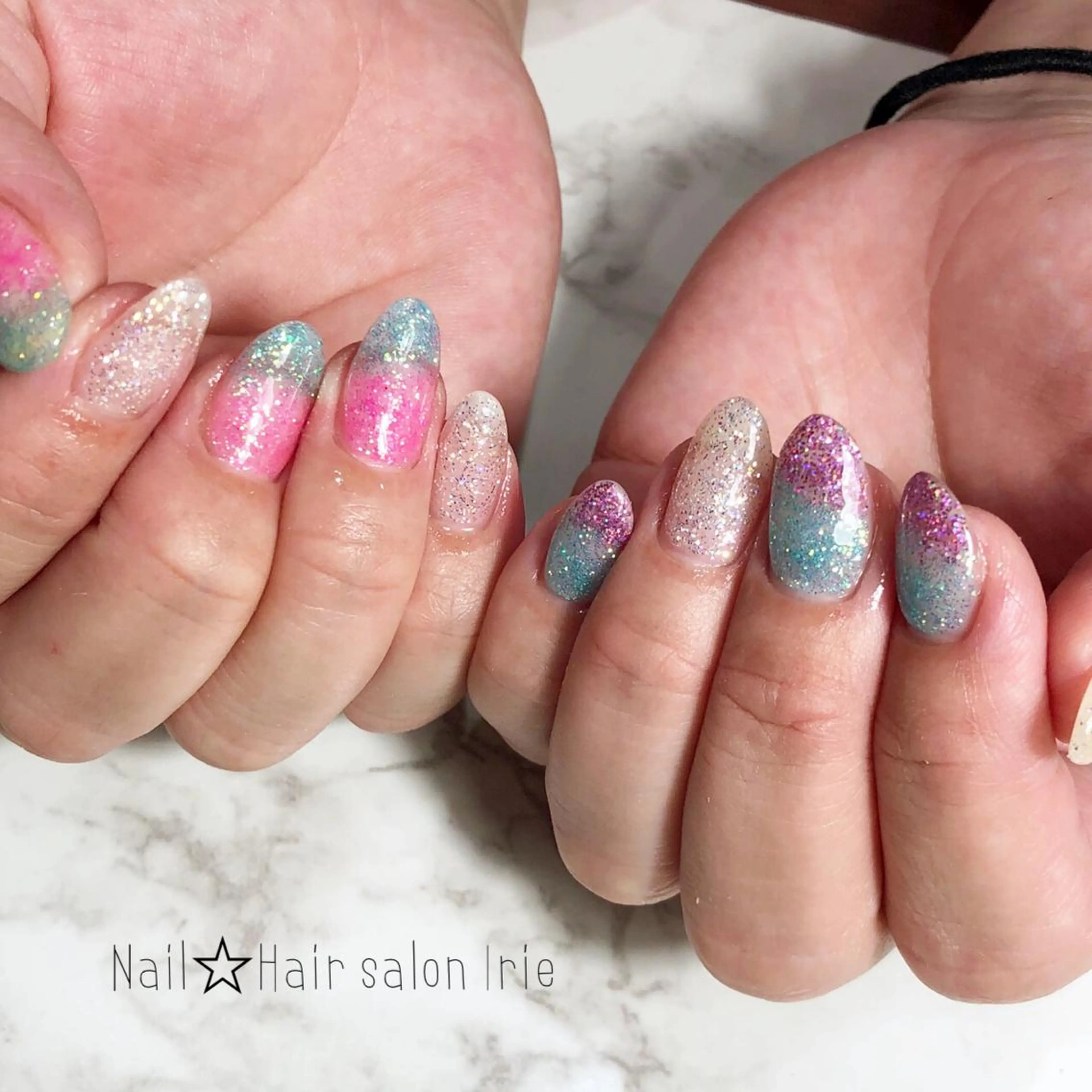 ネイル Hair salon Irie所属・與儀 知佳のネイルデザイン