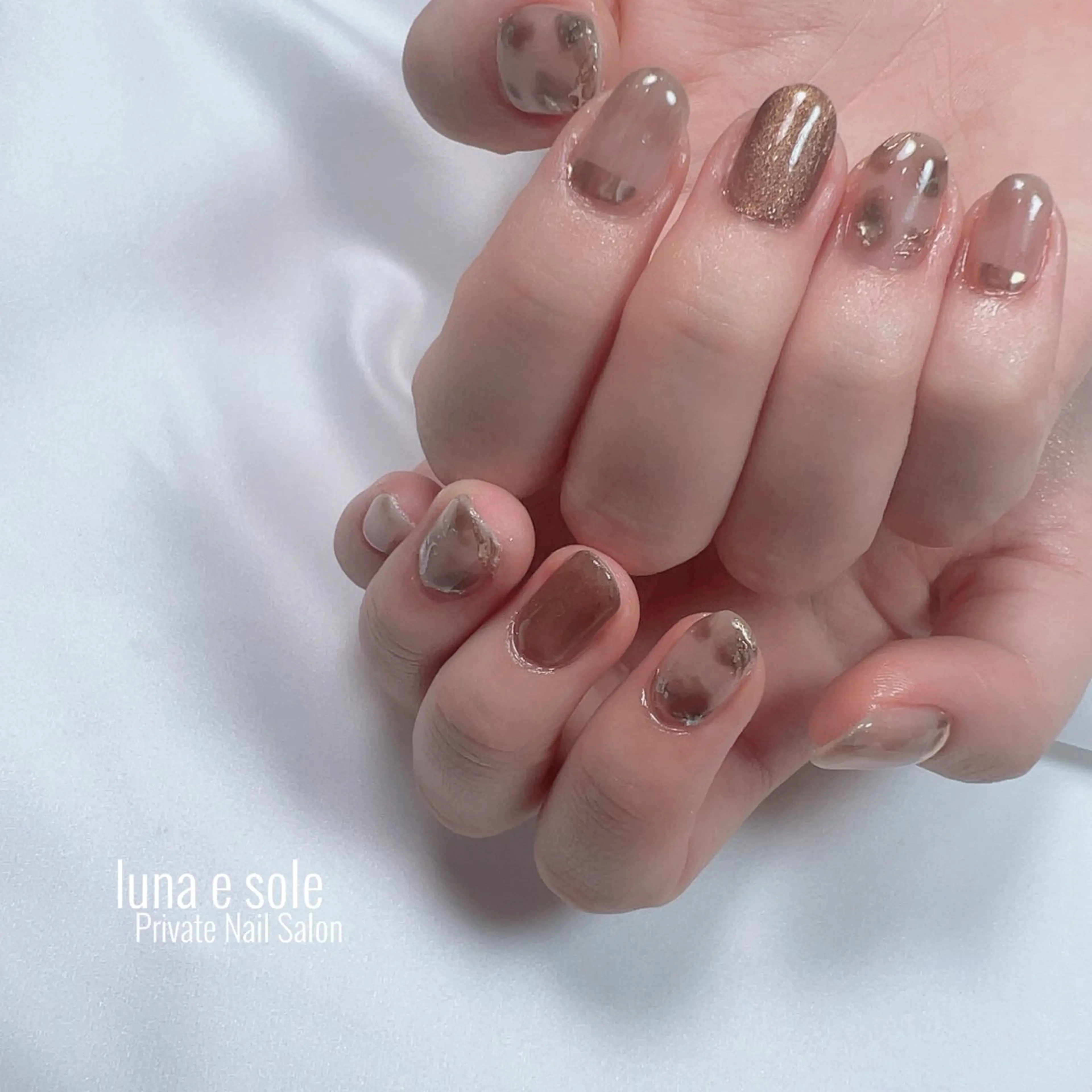 ネイル Luna e  Soleのネイルデザイン