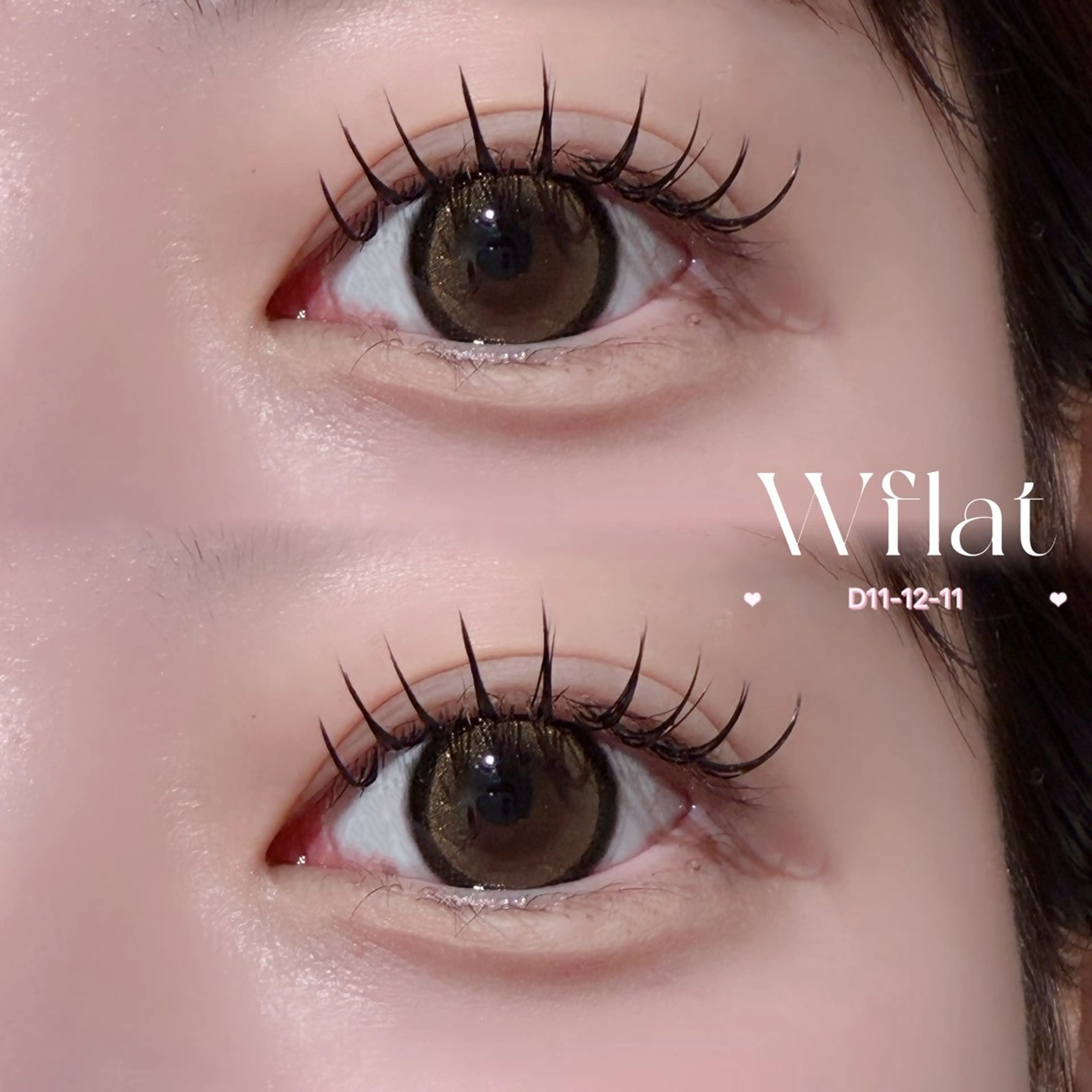 マツエク・マツパ マツエク KNACK eye lash RISAのマツエク・マツパデザイン