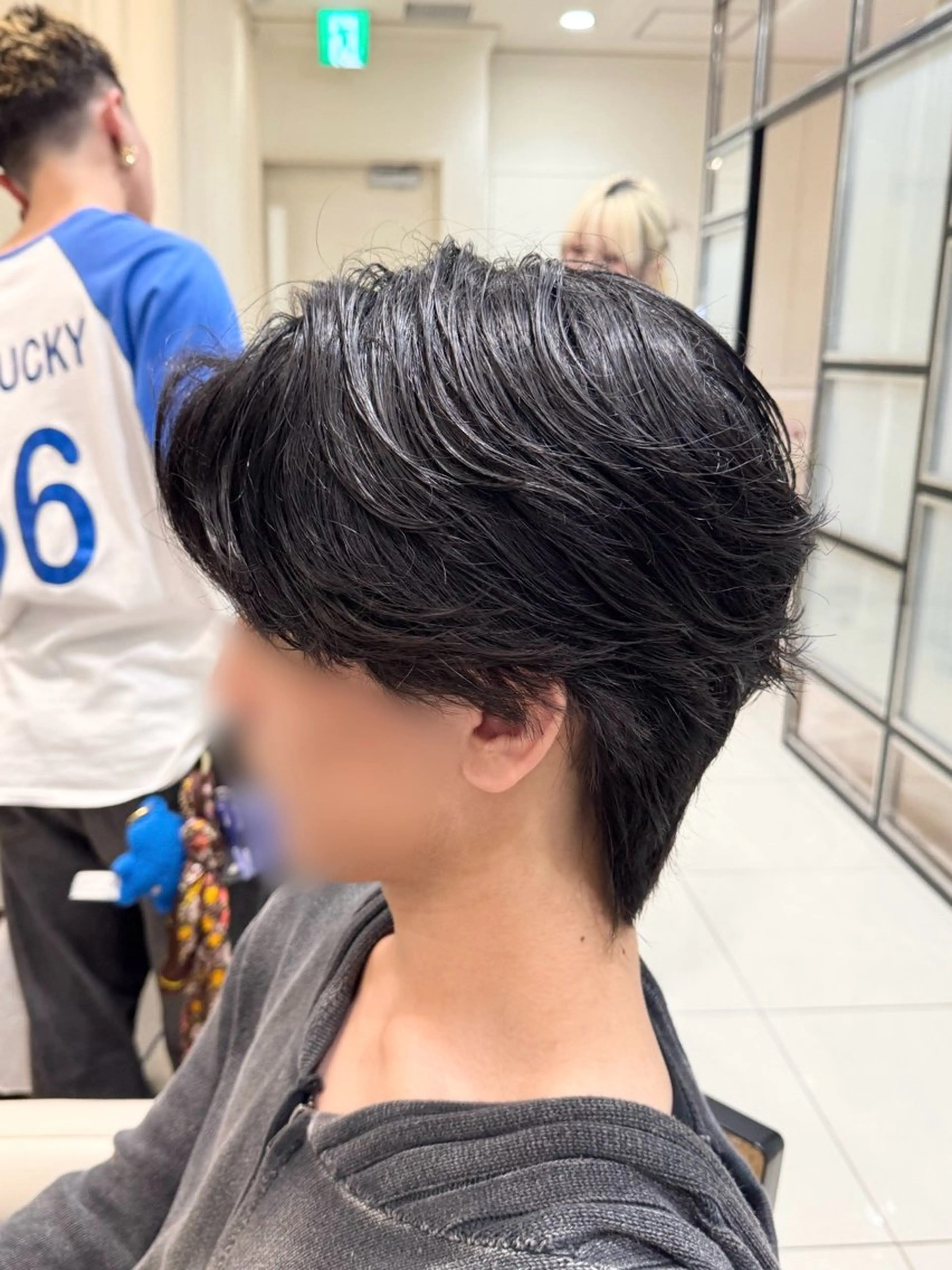 パーマ メンズ 【𝐀𝐬𝐡-池袋 】ひな 🎀💭のヘアスタイル