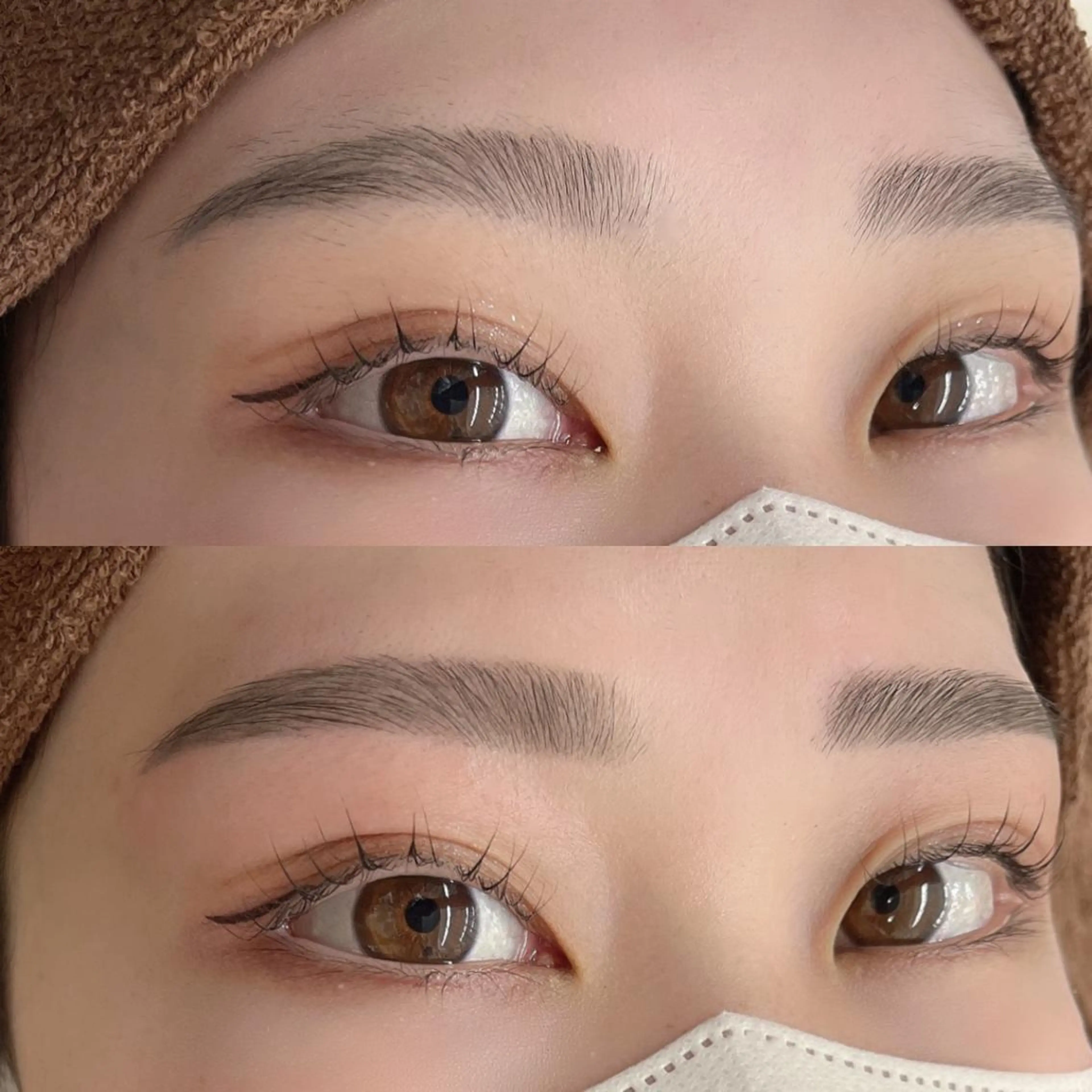 パーマ メンズ アイブロウ BEIGE 金山 🌹RUKAのマツエク・マツパデザイン