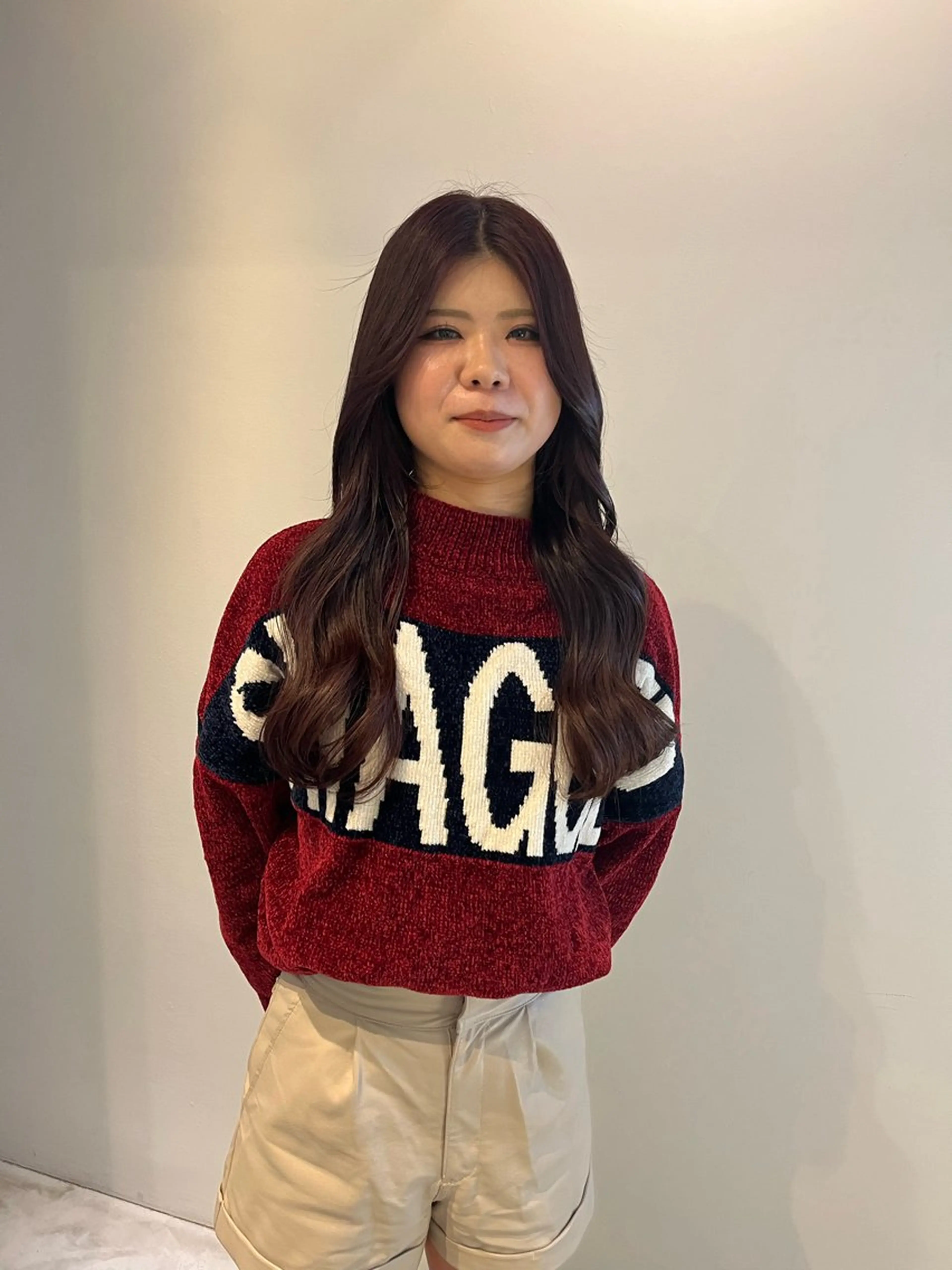 ロング ALLYS 渋谷店所属・最高級の艶のある カラーmei🎨のヘアスタイル