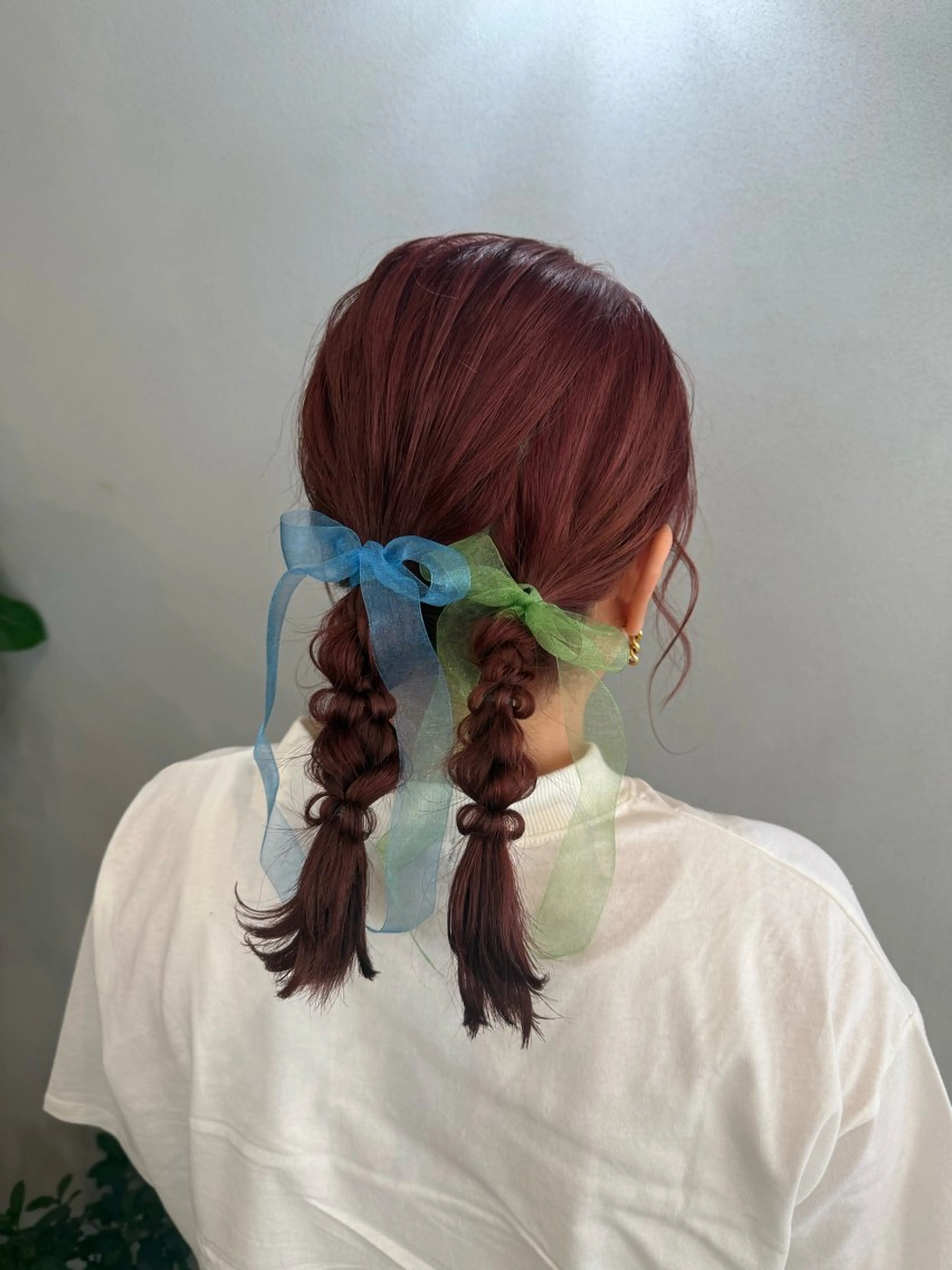 セミロング ヘアセット see. アズサのヘアスタイル