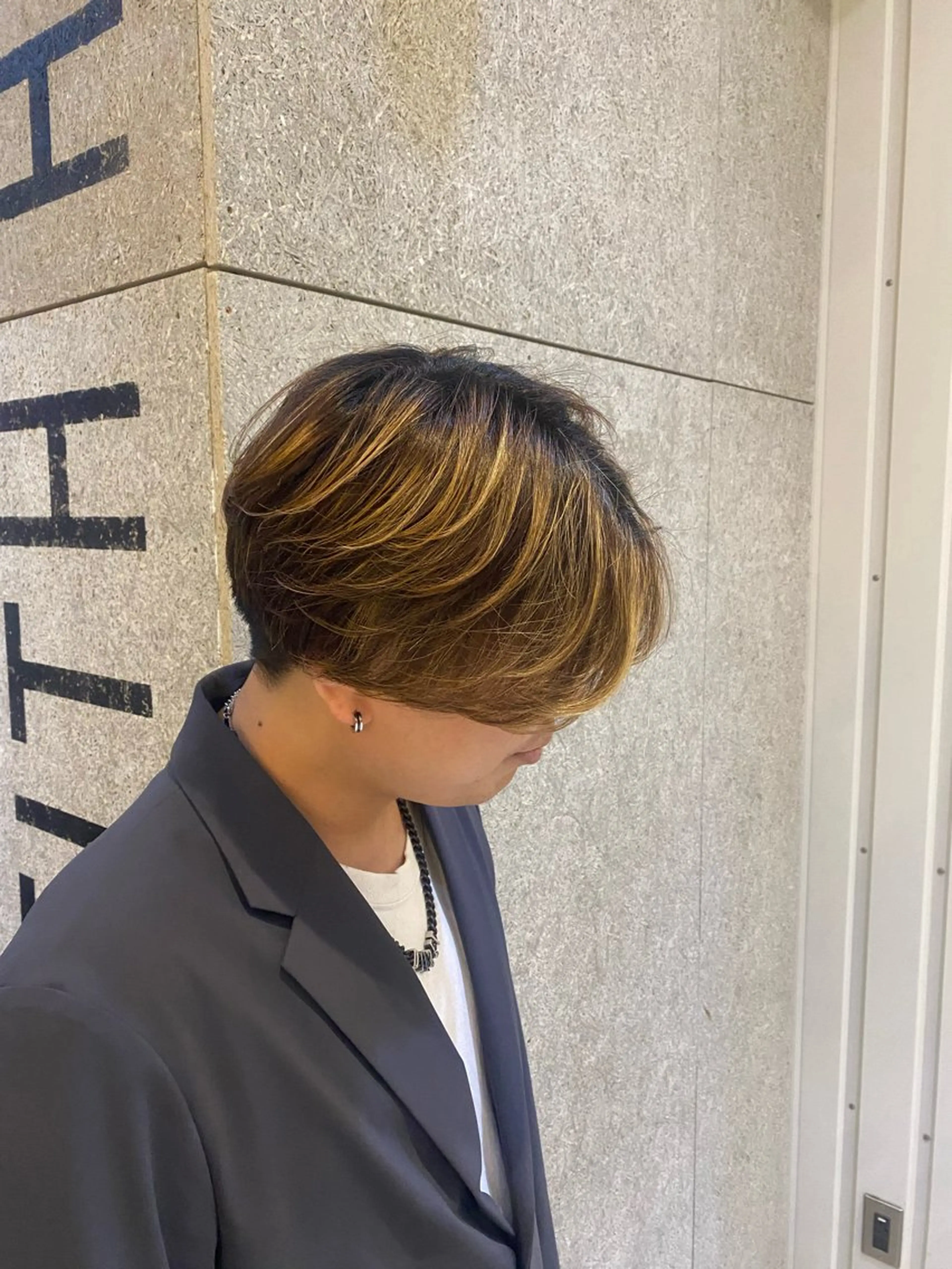 ヘアアレンジ メンズ 髪質改善＆トリートメント over hair所沢店所属・韓国風/レイヤー/ 𝑵𝒂𝒏𝒂🩶のヘアスタイル