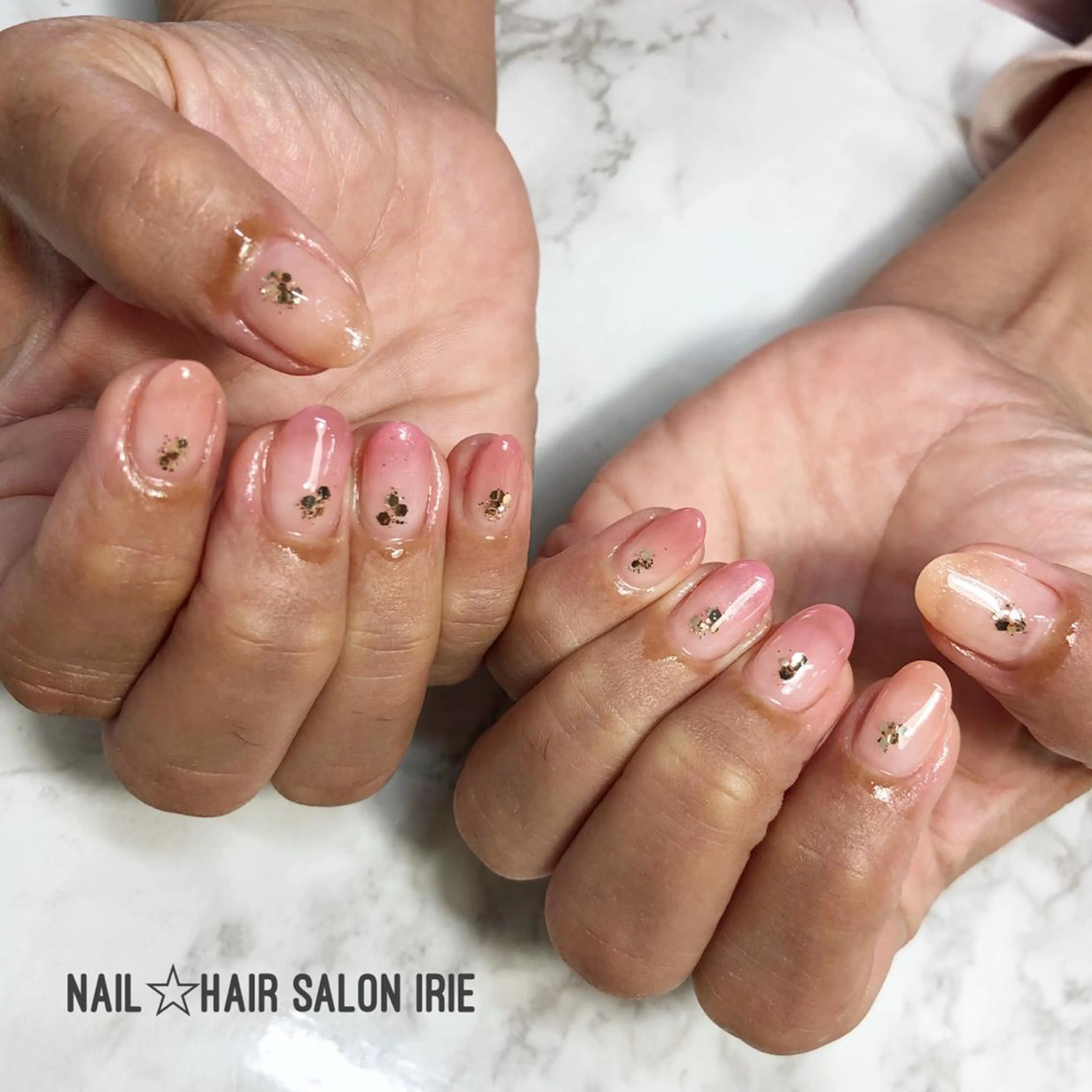 ネイル Hair salon Irie所属・與儀 知佳のネイルデザイン