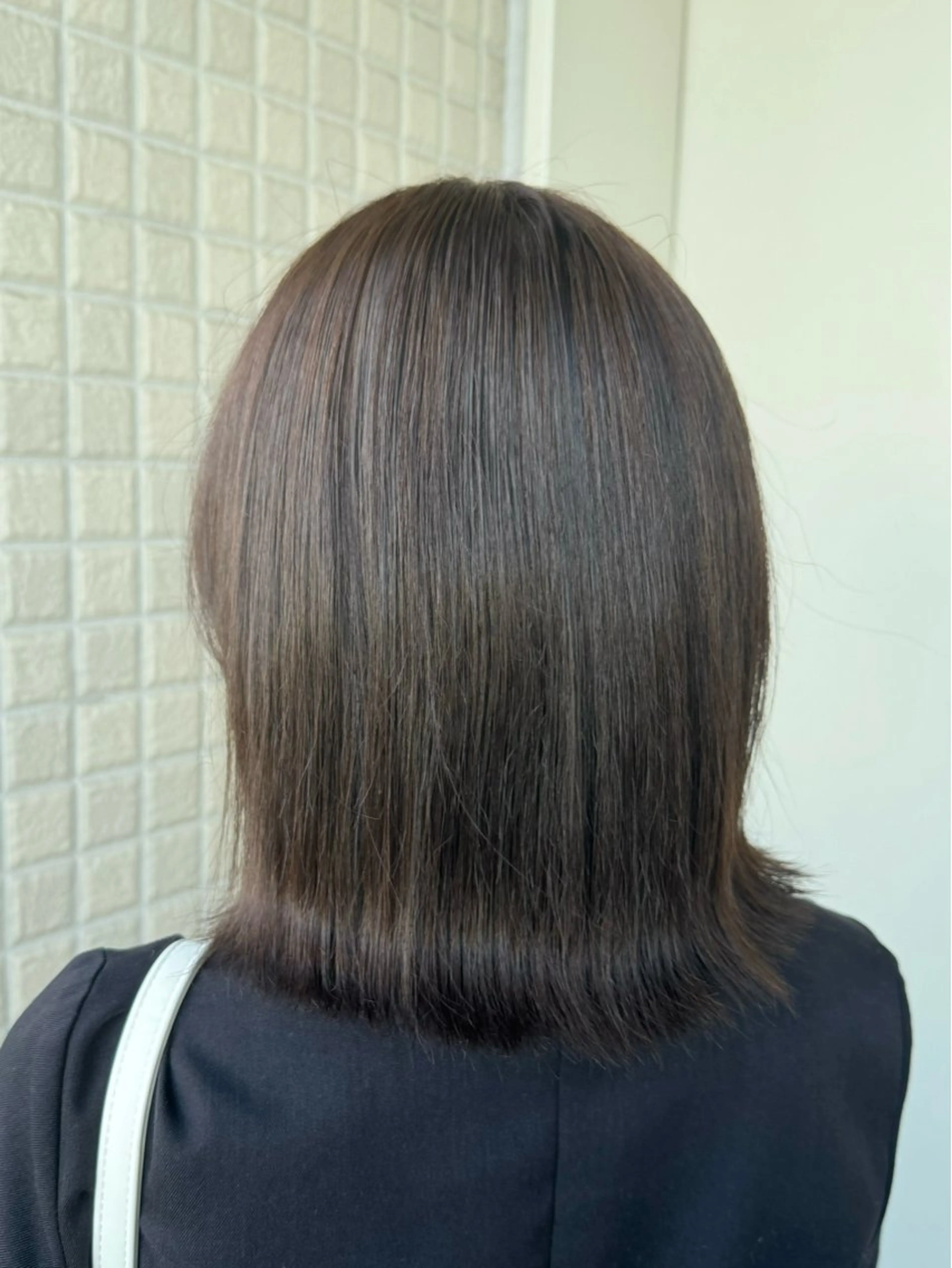 ミディアム カラー カット 縮毛矯正/艶髪カラー /パーマ/ひふみ🌱のヘアスタイル