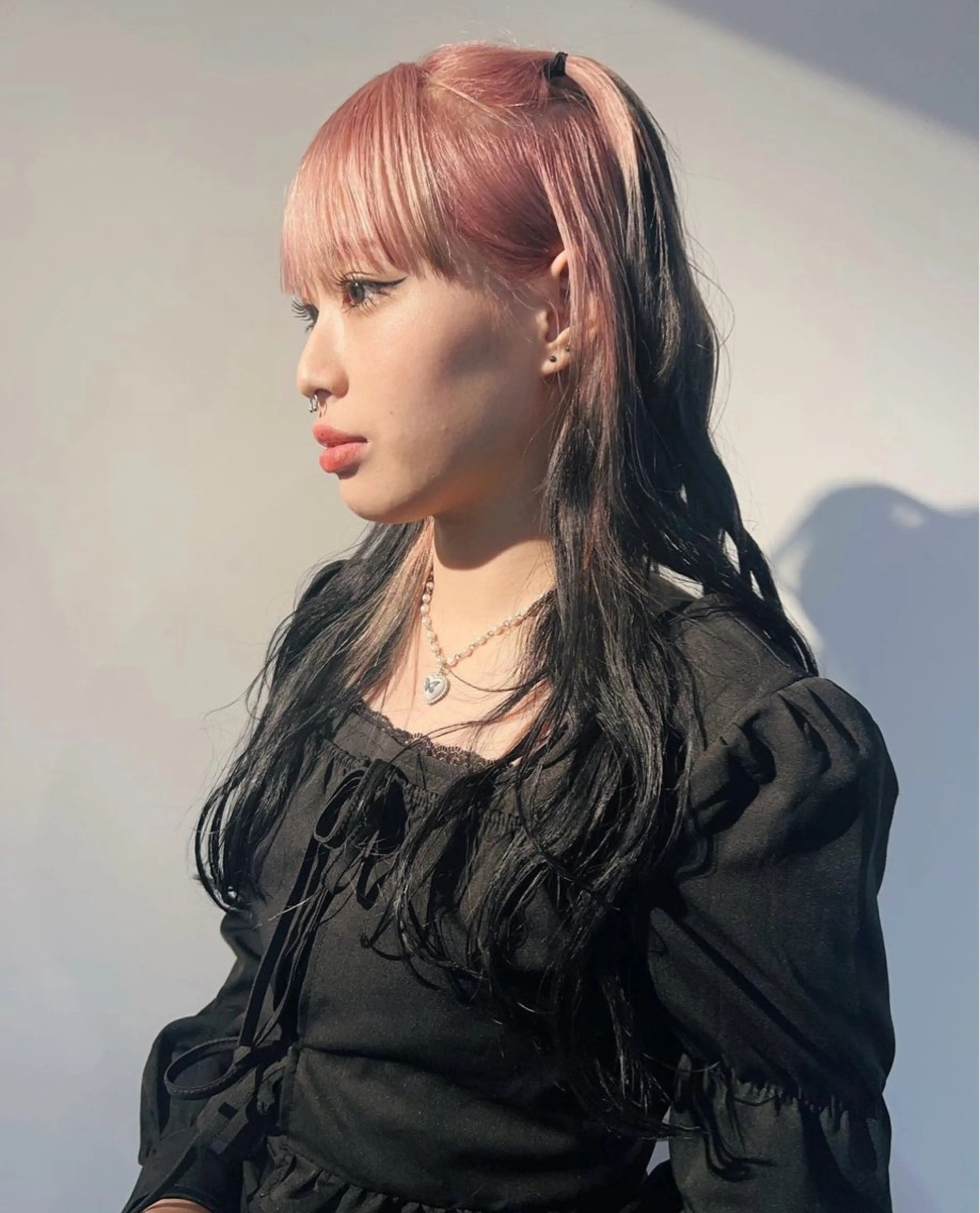 ロング カラー 韓国/レイヤー/ 透明感🩶ひかる🩶のヘアスタイル