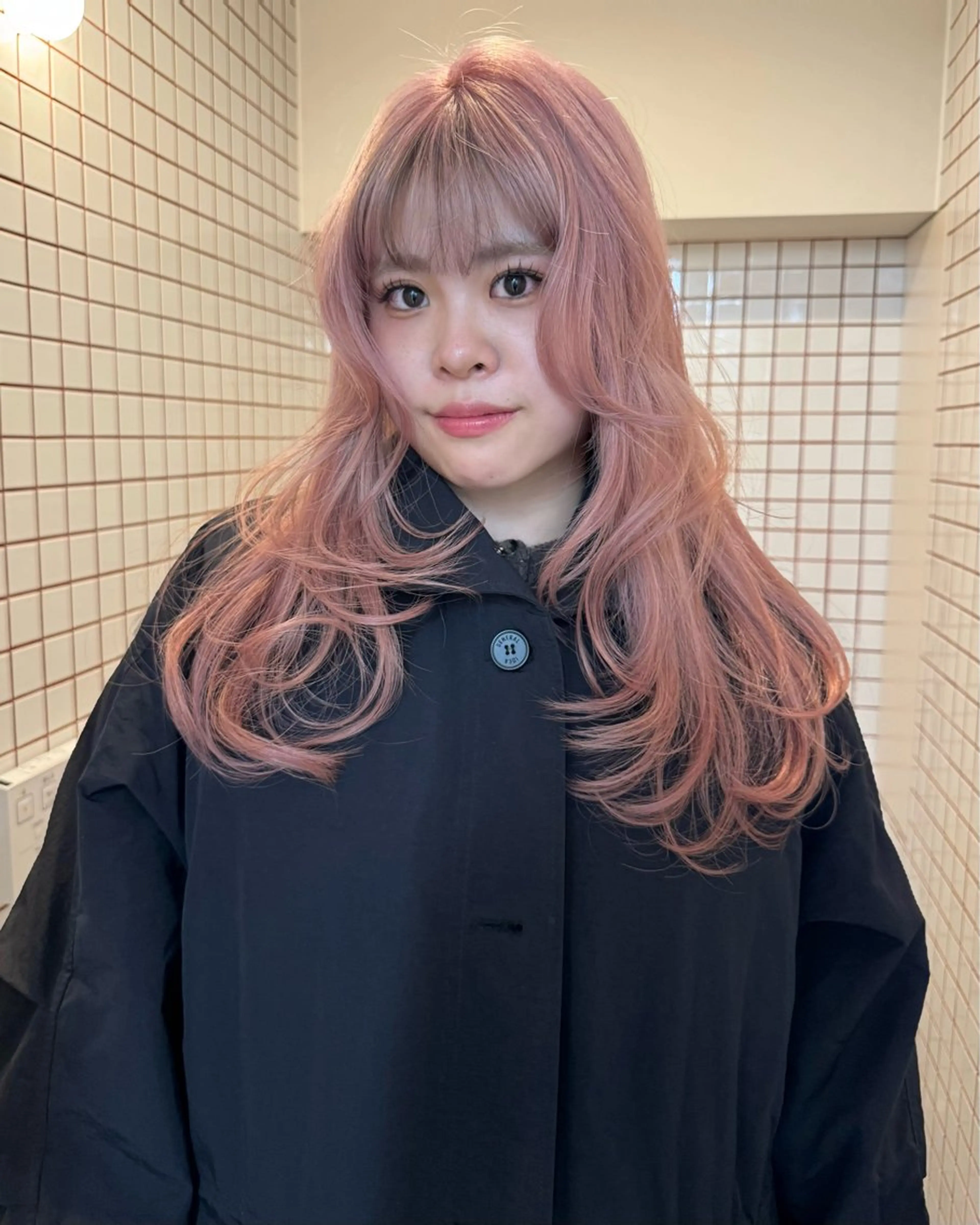 ロング カット PELE 梅田 ANNEX 大阪梅田茶屋町店 ダブルカラー/ブリーチ/ハイトーン【ペレ】所属・梅田/ハイトーン/ Juriのヘアスタイル