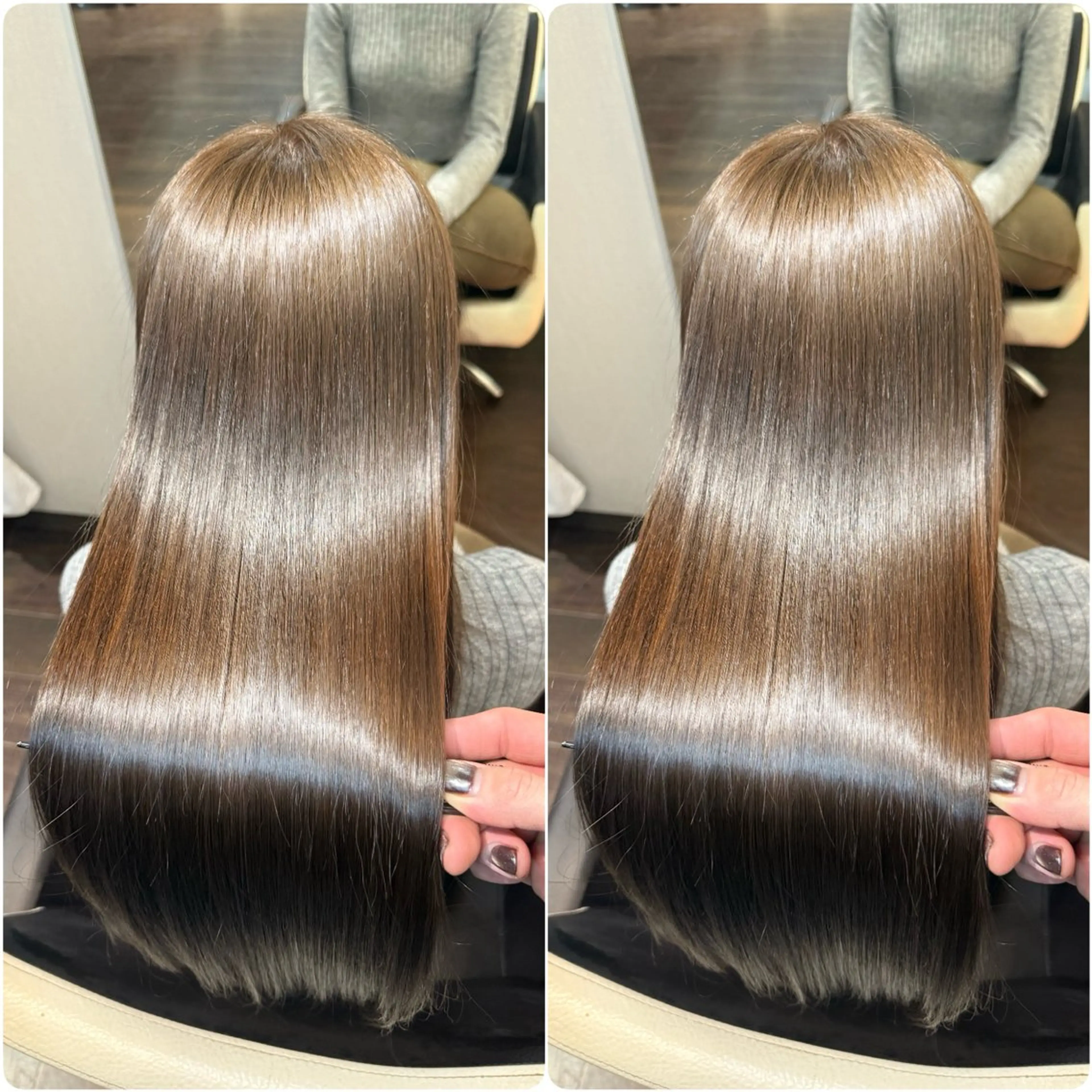 ロング カラー カット ヘアカラー トリートメント ヘッドスパ youres hair 髪質改善トリートメント&ヘッドスパ　新宿EAST所属・🌹ULTOWA🌹 髪質改善/縮毛/店長のヘアスタイル