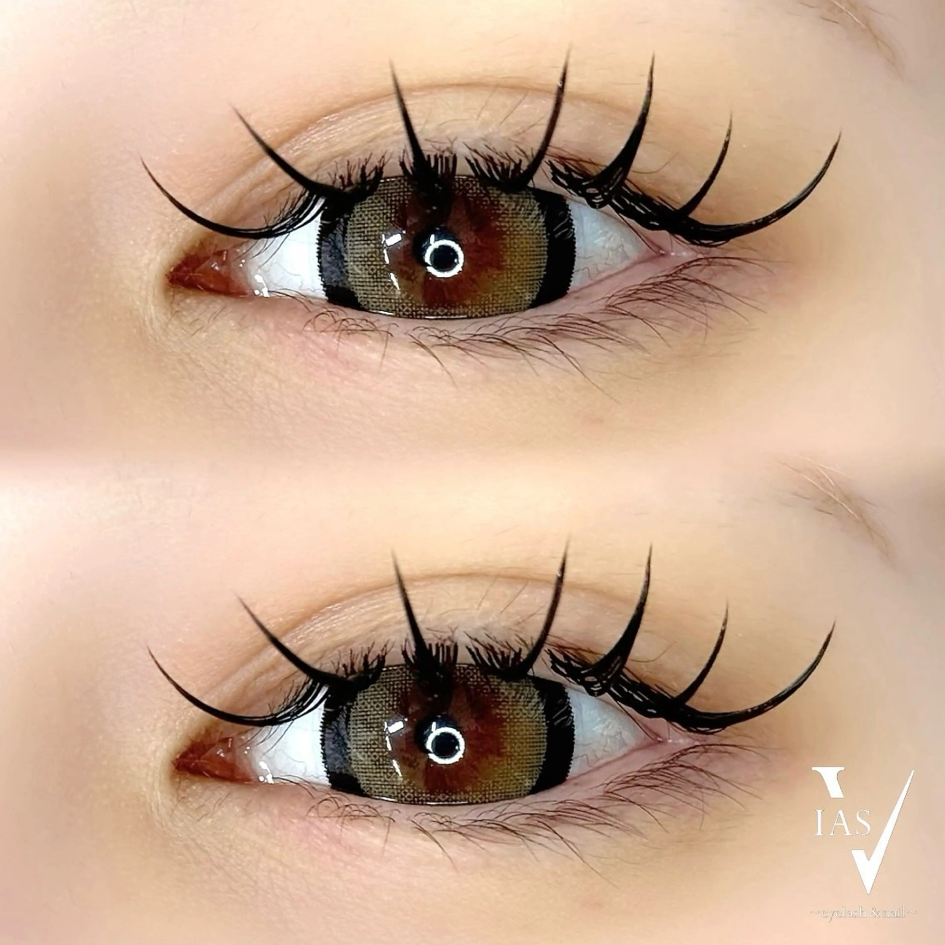 マツエク・マツパ フラットラッシュ マツエク VIAS sakiのマツエク・マツパデザイン