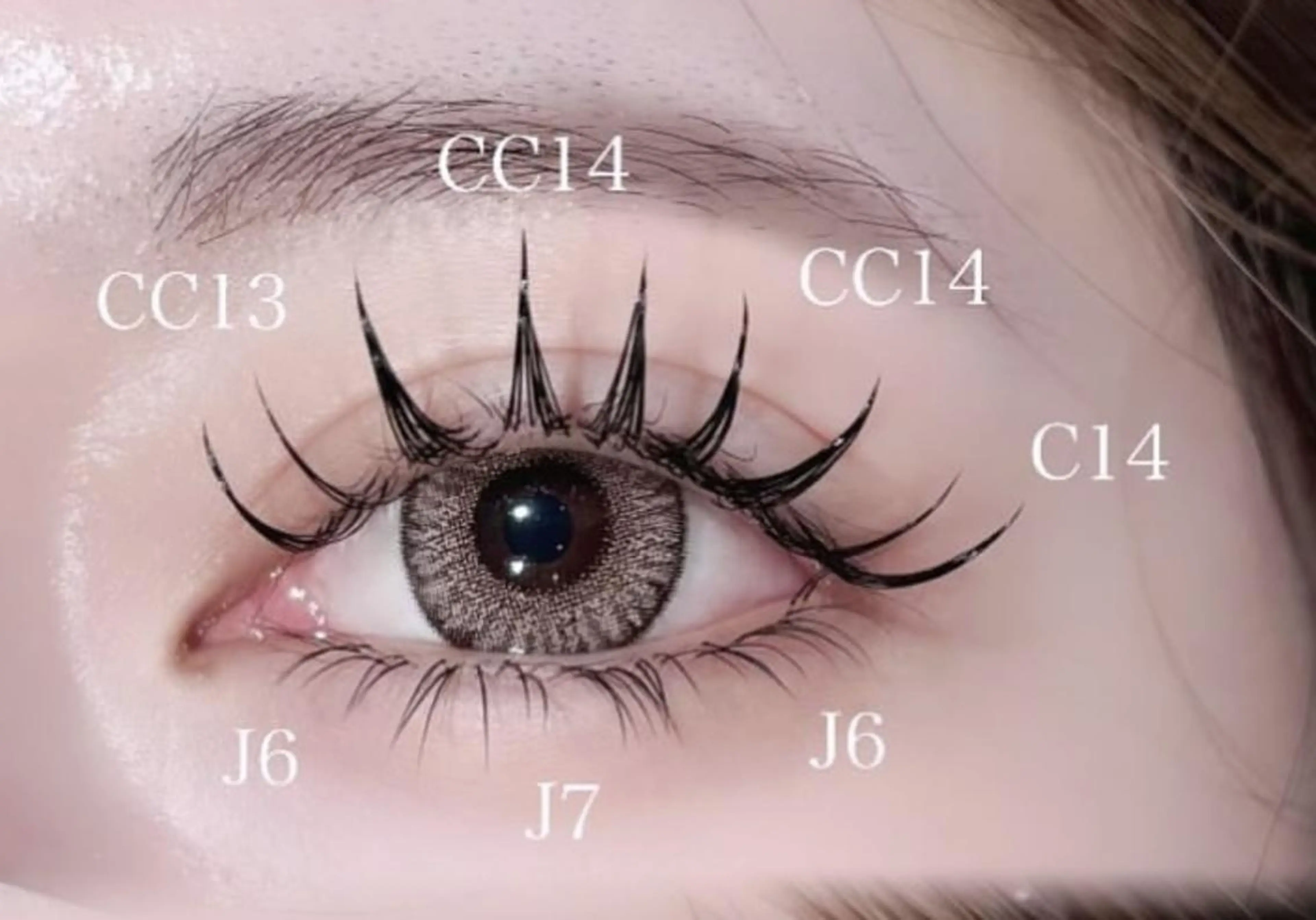 マツエク・マツパ まつげパーマ リ カのマツエク・マツパデザイン