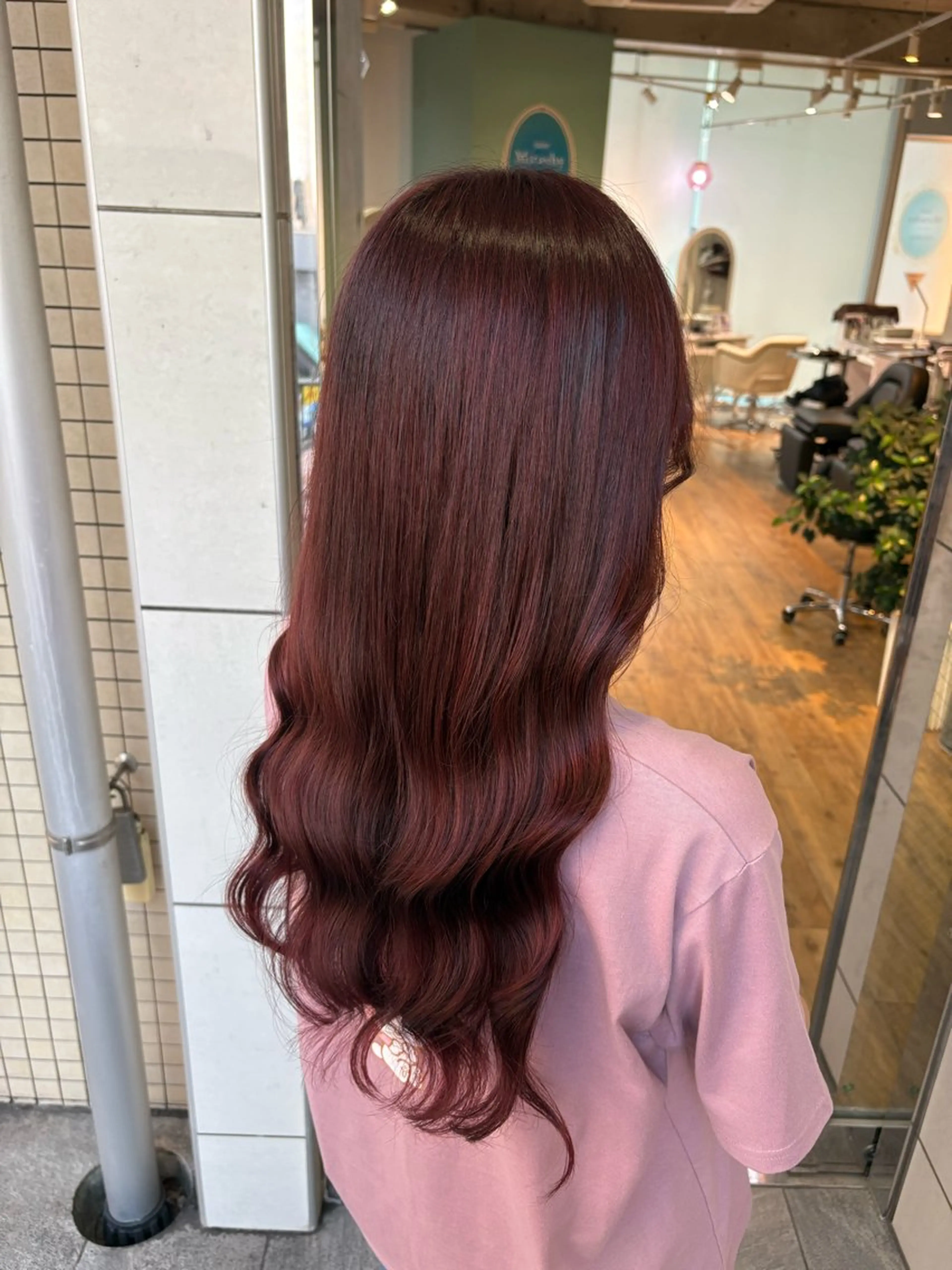 ロング ヘアカラー 🩵ReiNa 🩵のヘアスタイル