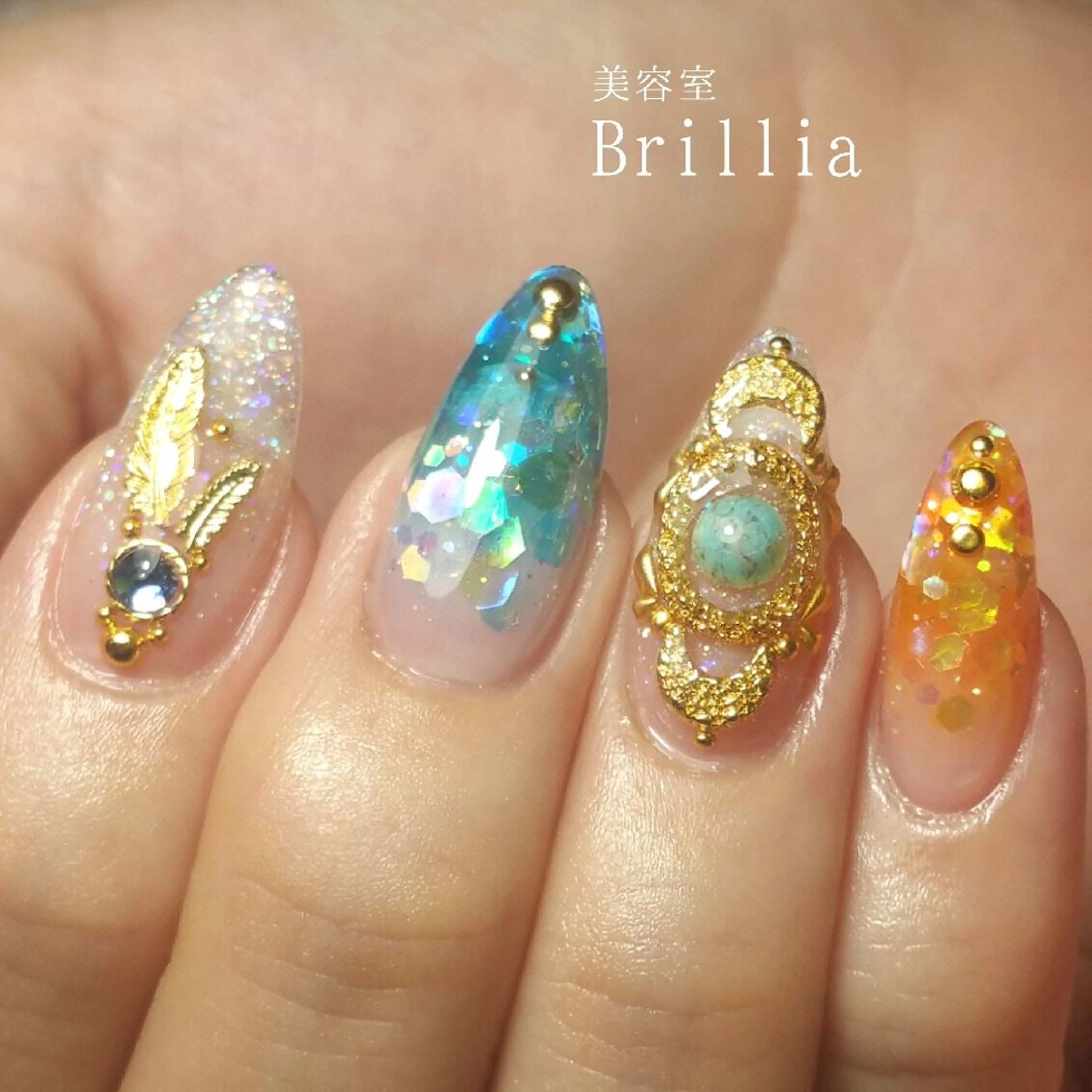 ネイル ハンドネイル 柴田 彩のネイルデザイン