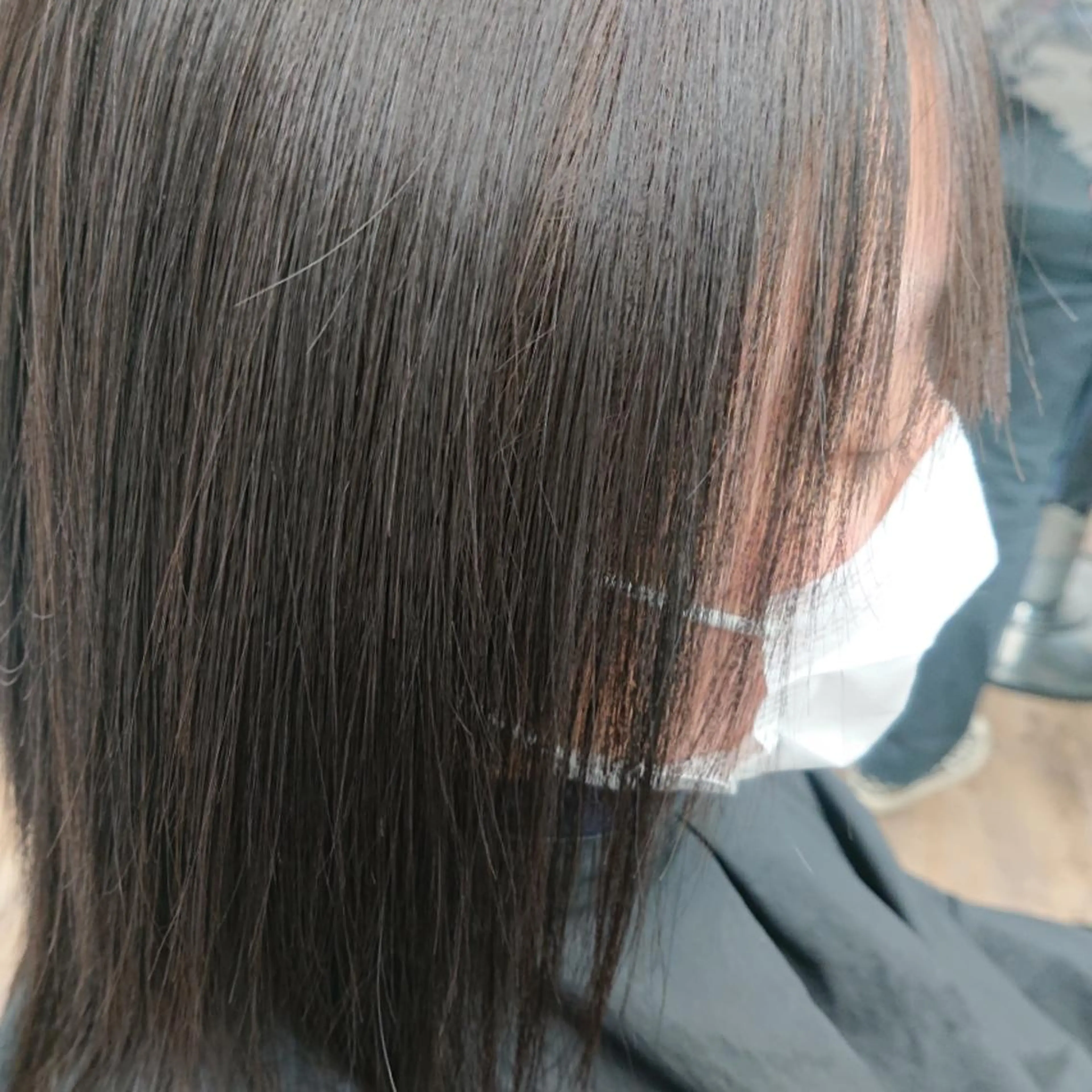 （🎄12月限定🎄）顔周り縮毛矯正➕全体カット➕クィックトリートメントの写真