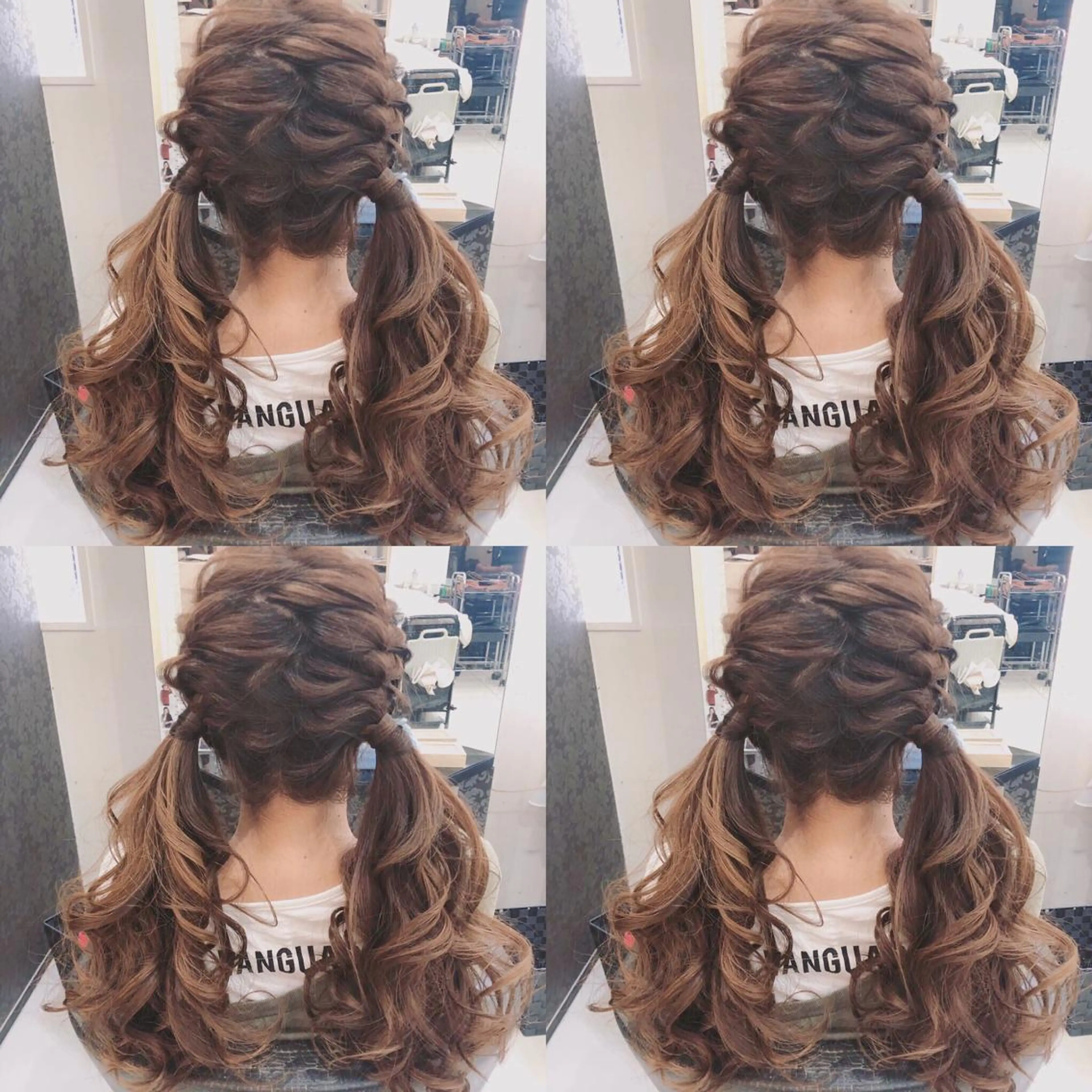 ロング ヘアアレンジ ツインテール ヘアセット 🌷MAYU 🌷のヘアスタイル