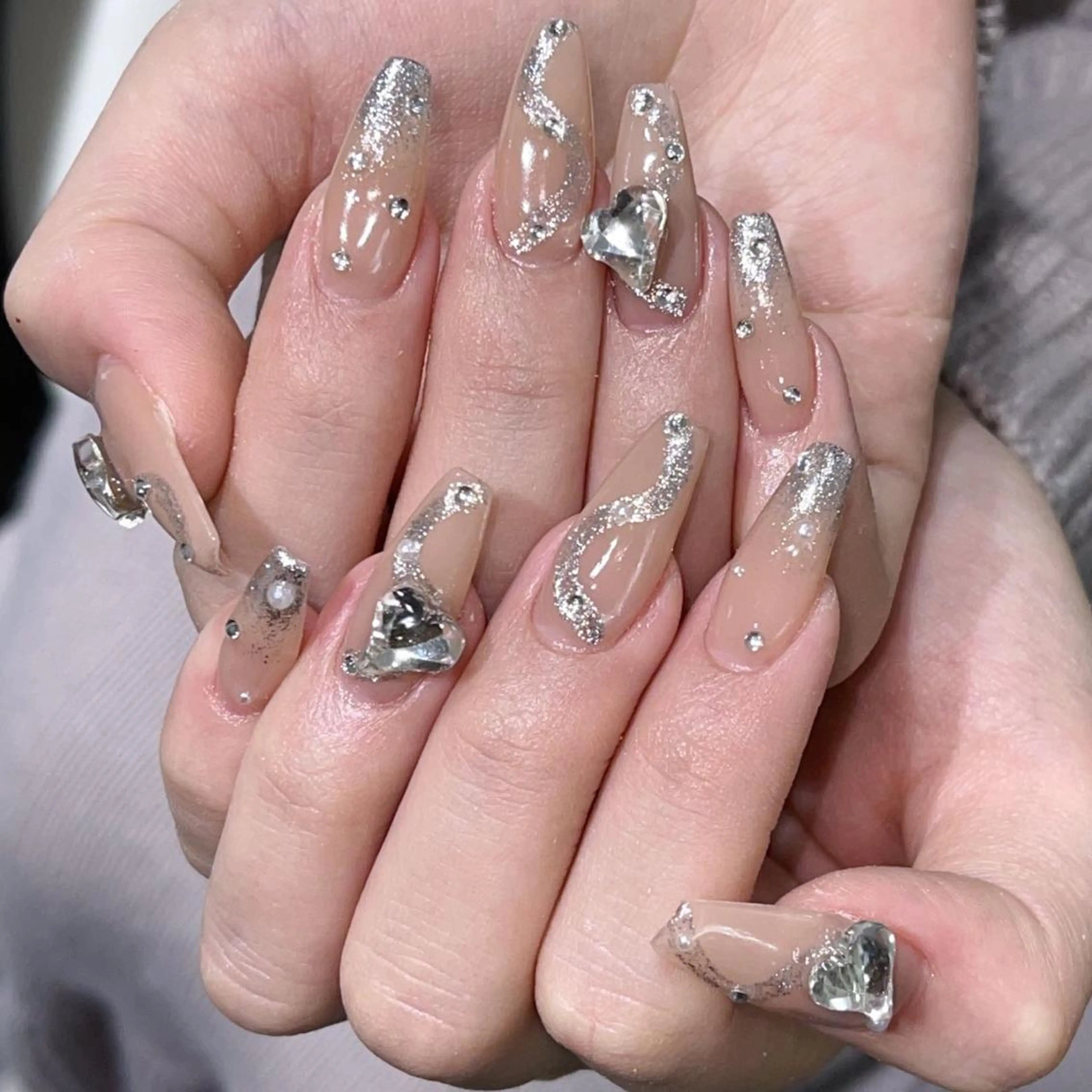 ネイル ハンドネイル Queen's ゆなのネイルデザイン