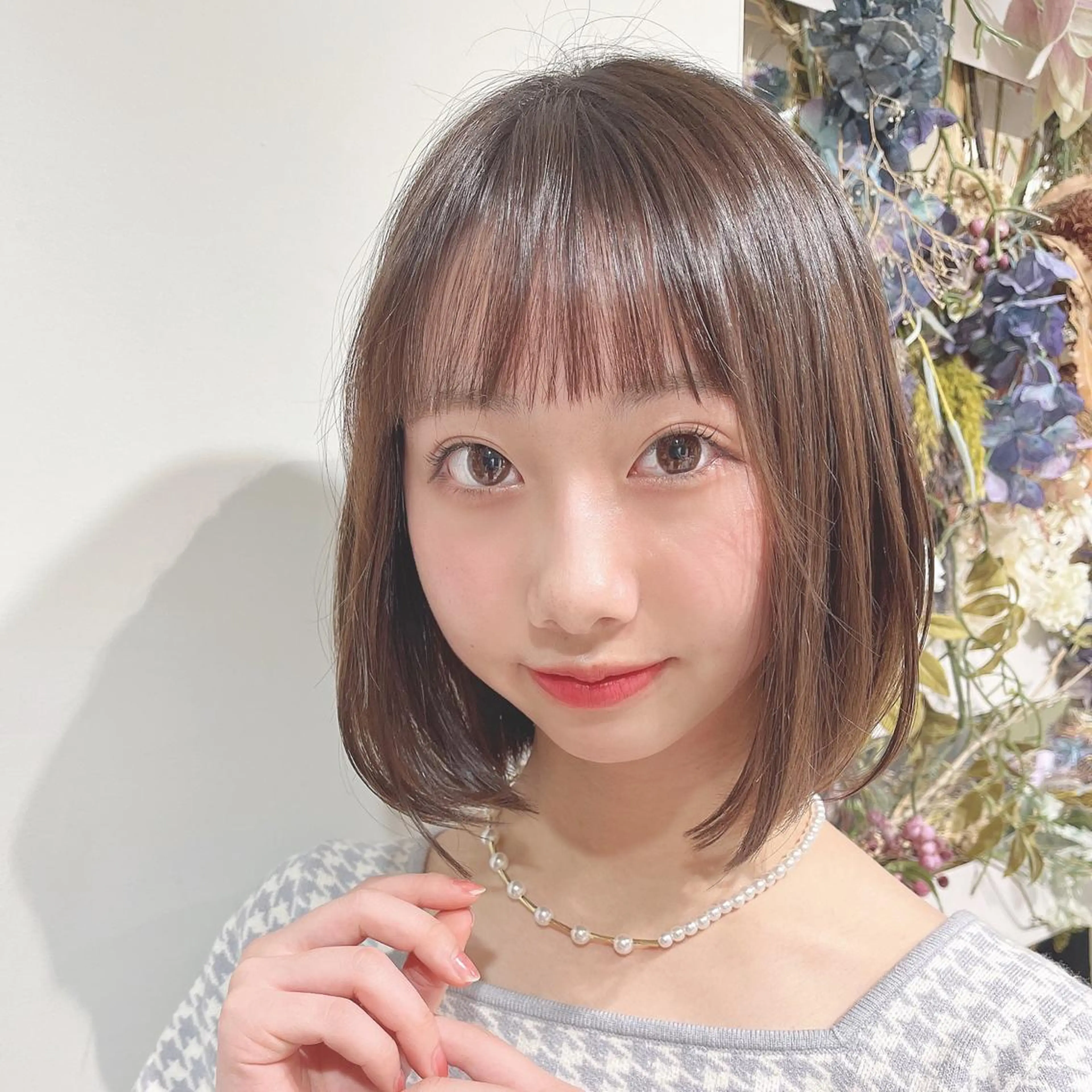 ミディアム ボブ 髪質改善クロスパーマ モリオカ モエ💫のその他イメージ