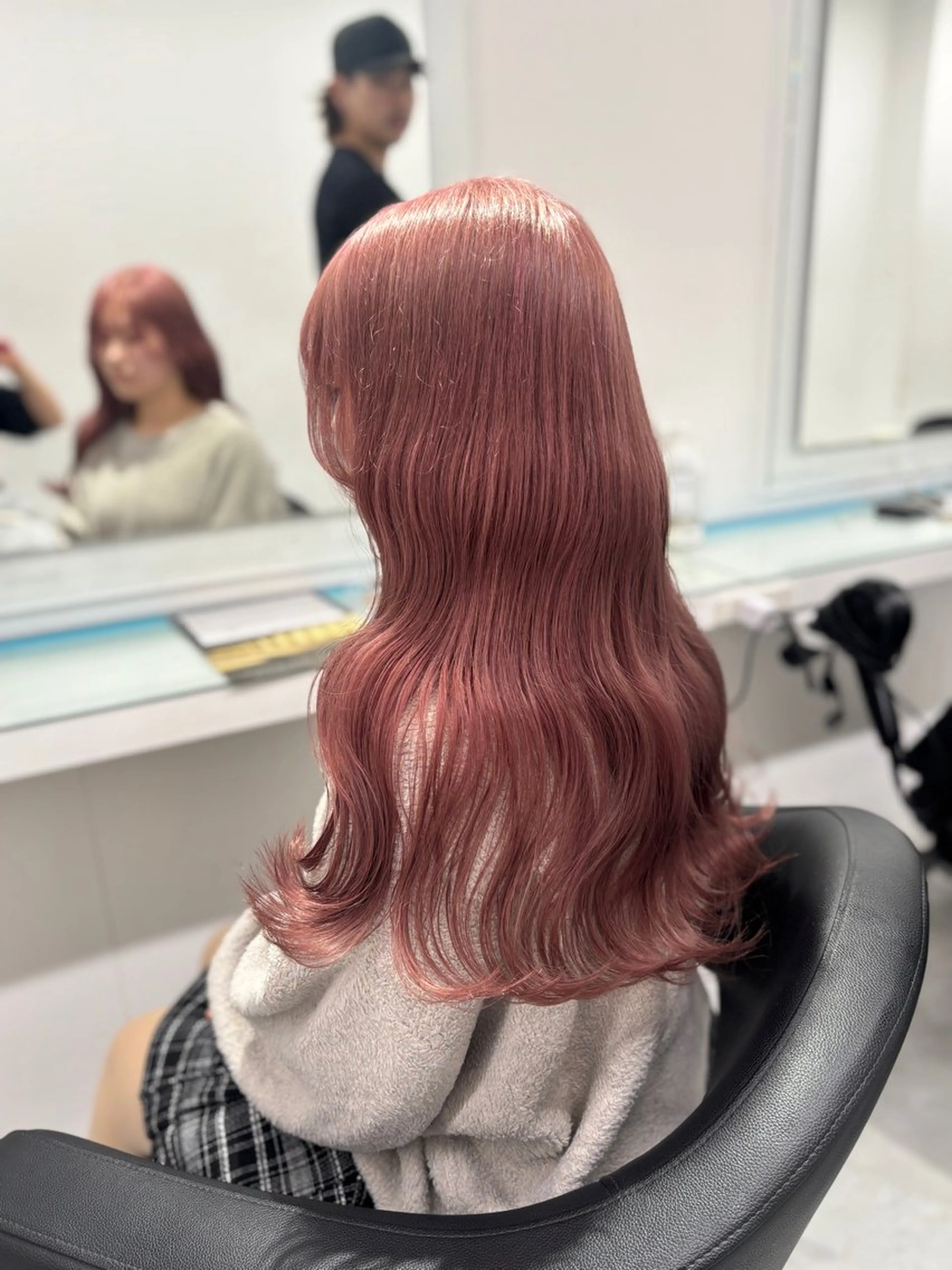 ロング カラー ヘアカラー トリートメント 💖ミルクティー💖 あかり💖のヘアスタイル