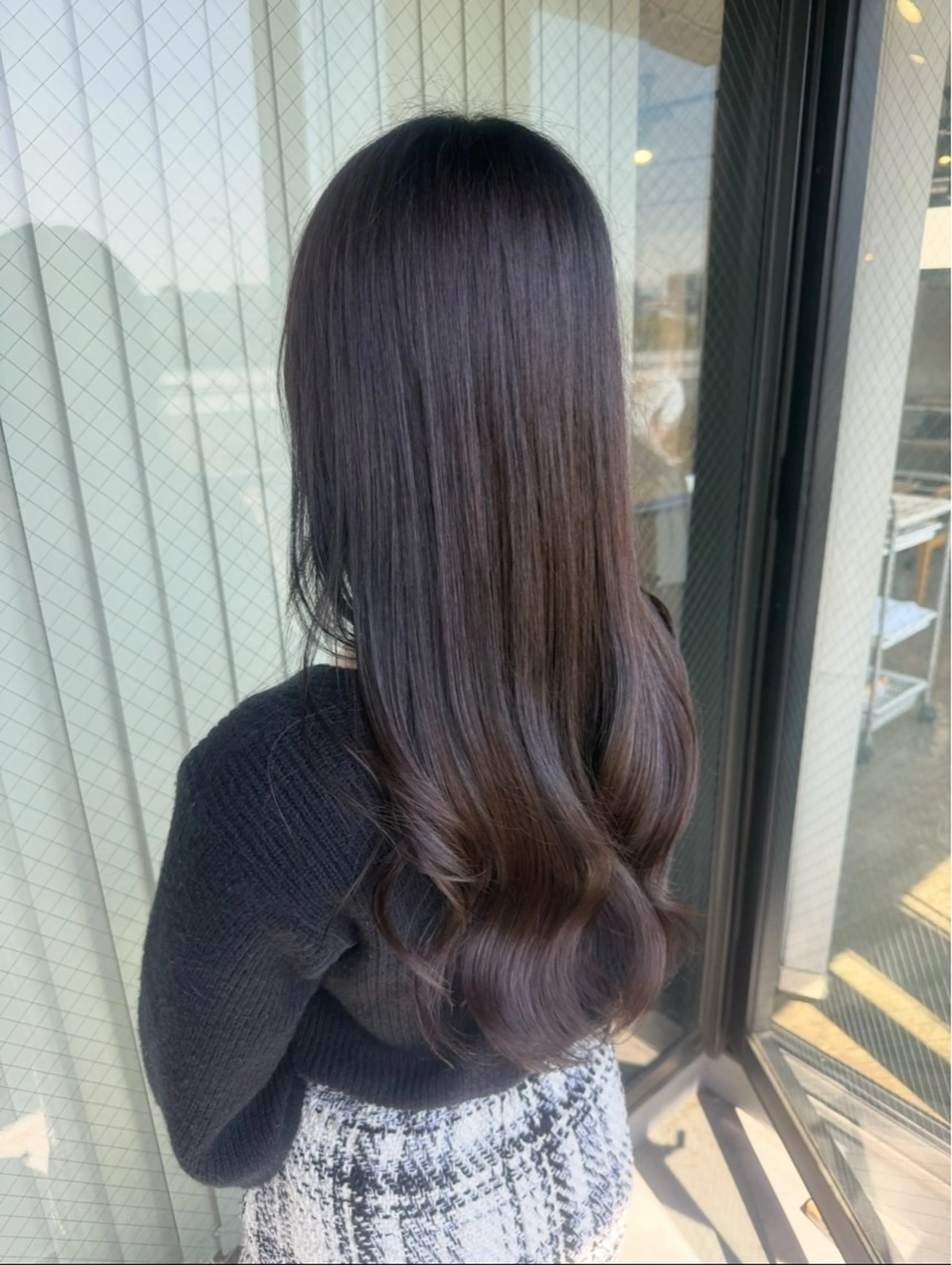 ロング 🫟ブリーチモデル/ 艶カラー /みきのヘアスタイル