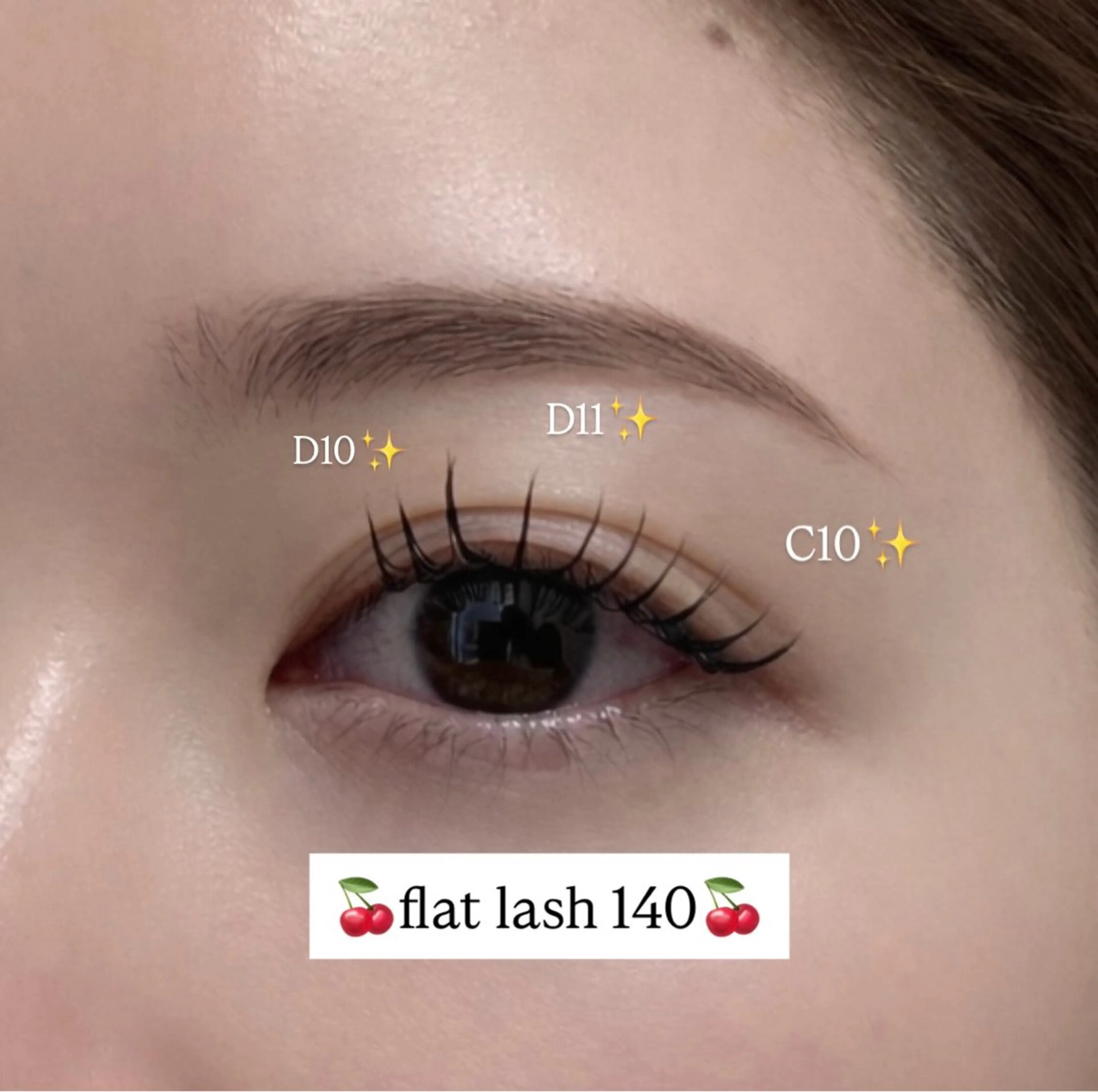 大人気！フラットラッシュ✨（120​〜​140本）束間まつ毛🎀✨の写真