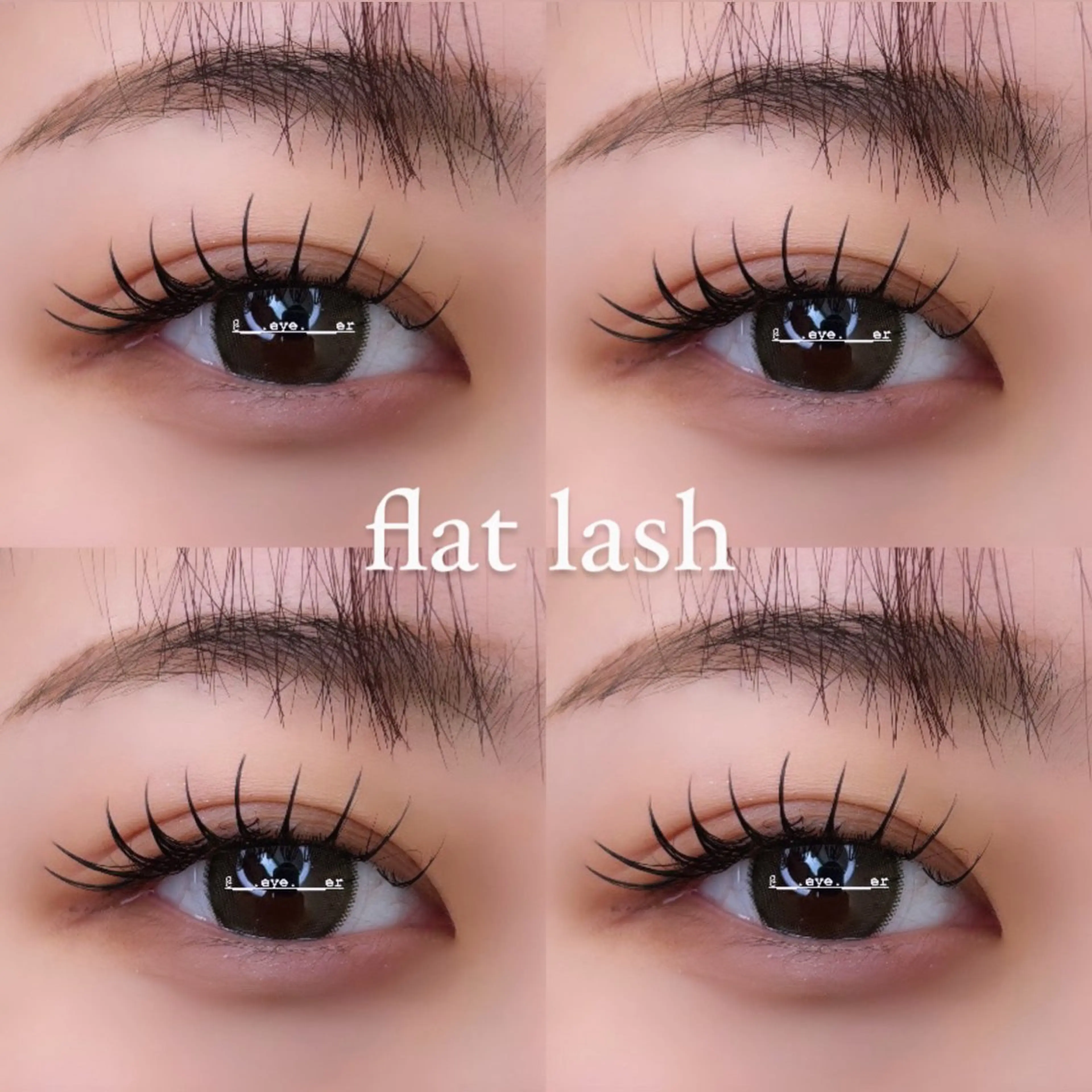 マツエク・マツパ LAUREL川崎店 ERIKO🐰束感♡のマツエク・マツパデザイン