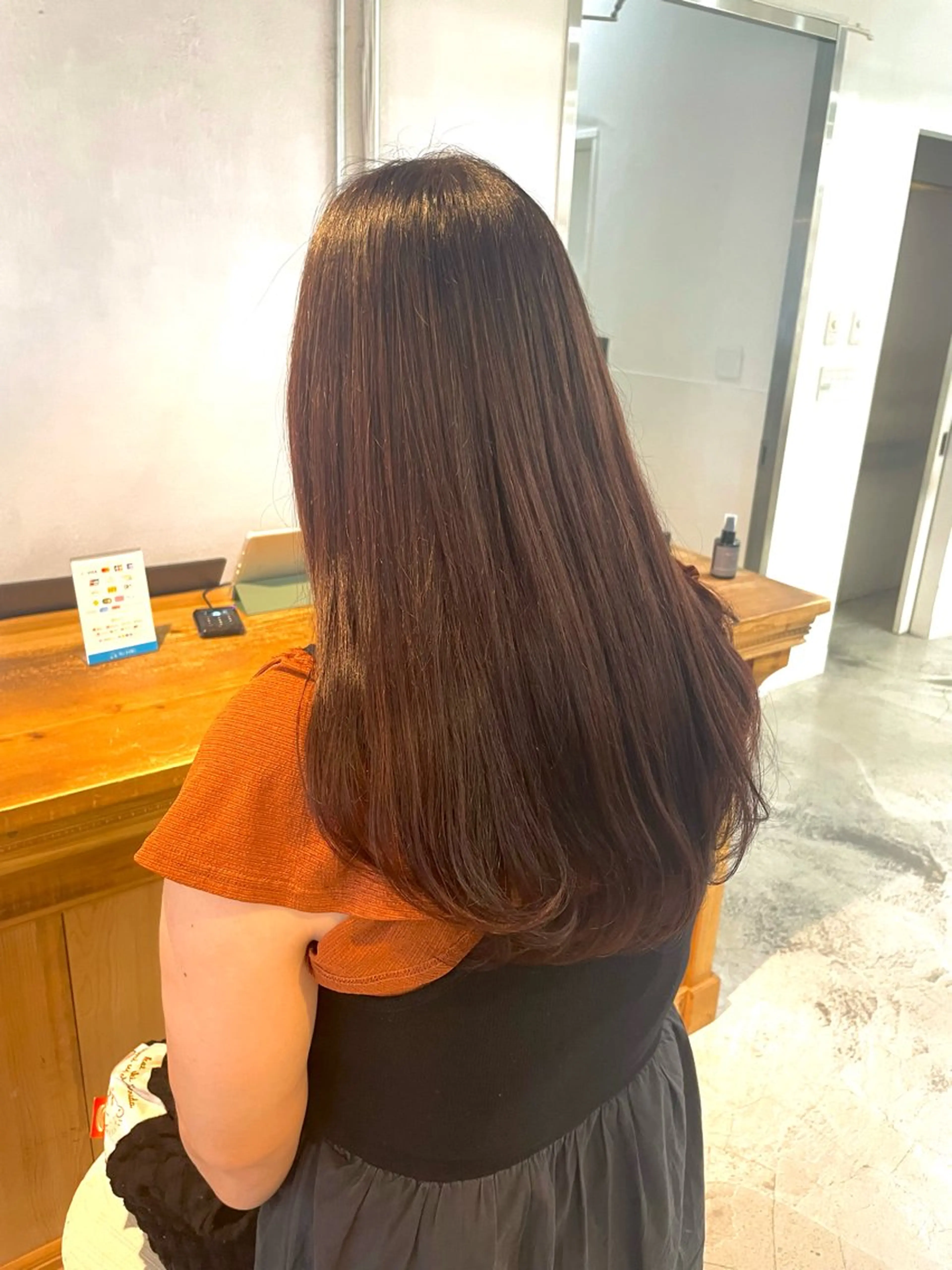 🫧カット+柔らかカラー+REPTORトリートメント🫧の写真